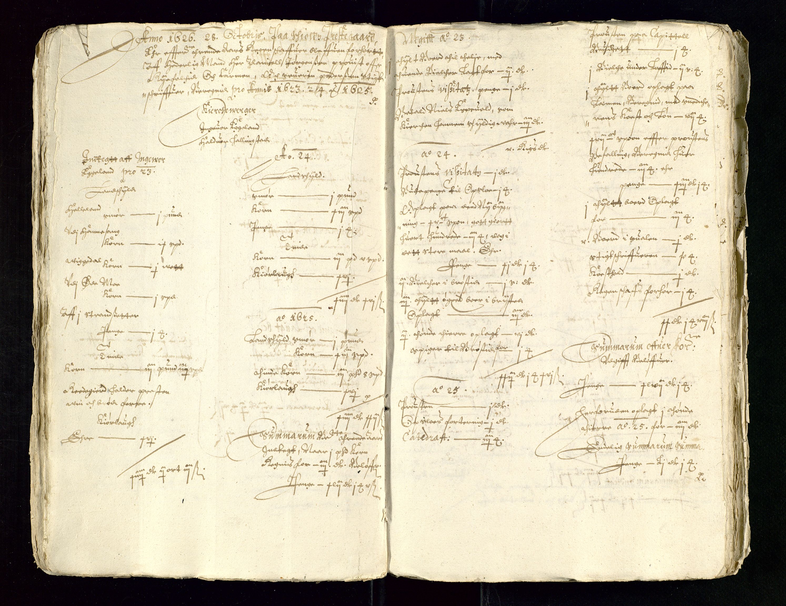 Stavanger len, AV/SAST-A-101870/Ob/L0018: Kirkeregnskaper, 1613-1632, p. 31