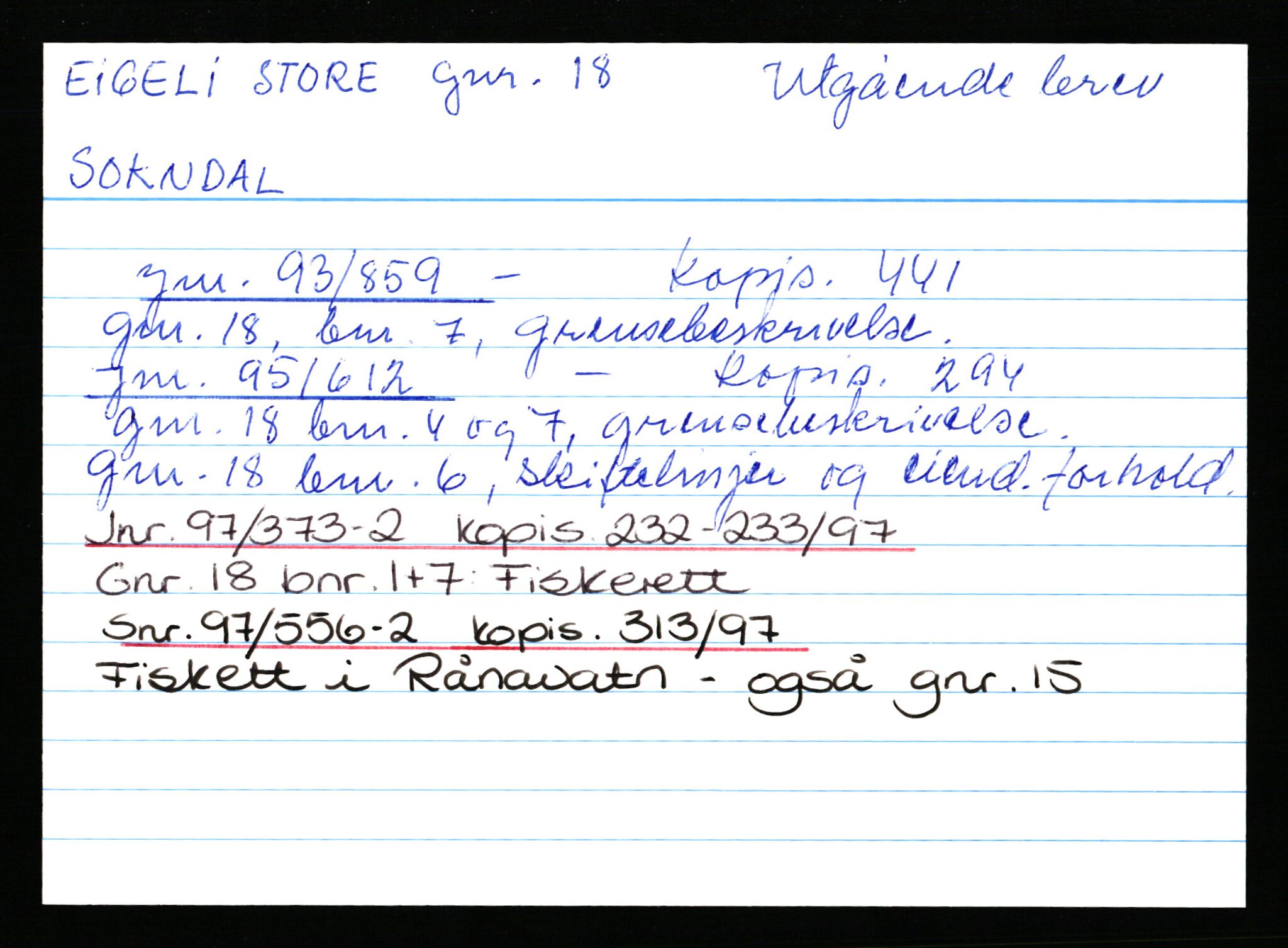 Statsarkivet i Stavanger, AV/SAST-A-101971/03/Y/Yk/L0008: Registerkort sortert etter gårdsnavn: Eig - Erlien, 1750-1930, p. 239
