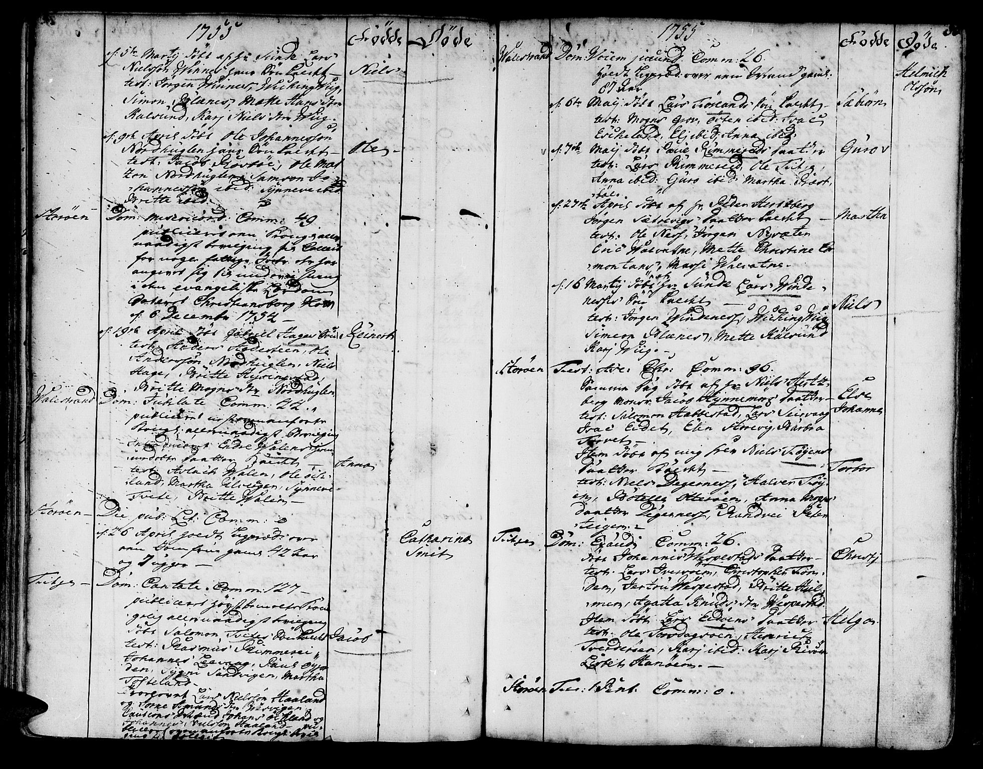 Stord sokneprestembete, SAB/A-78201/H/Haa: Parish register (official) no. A 2, 1744-1777, p. 80