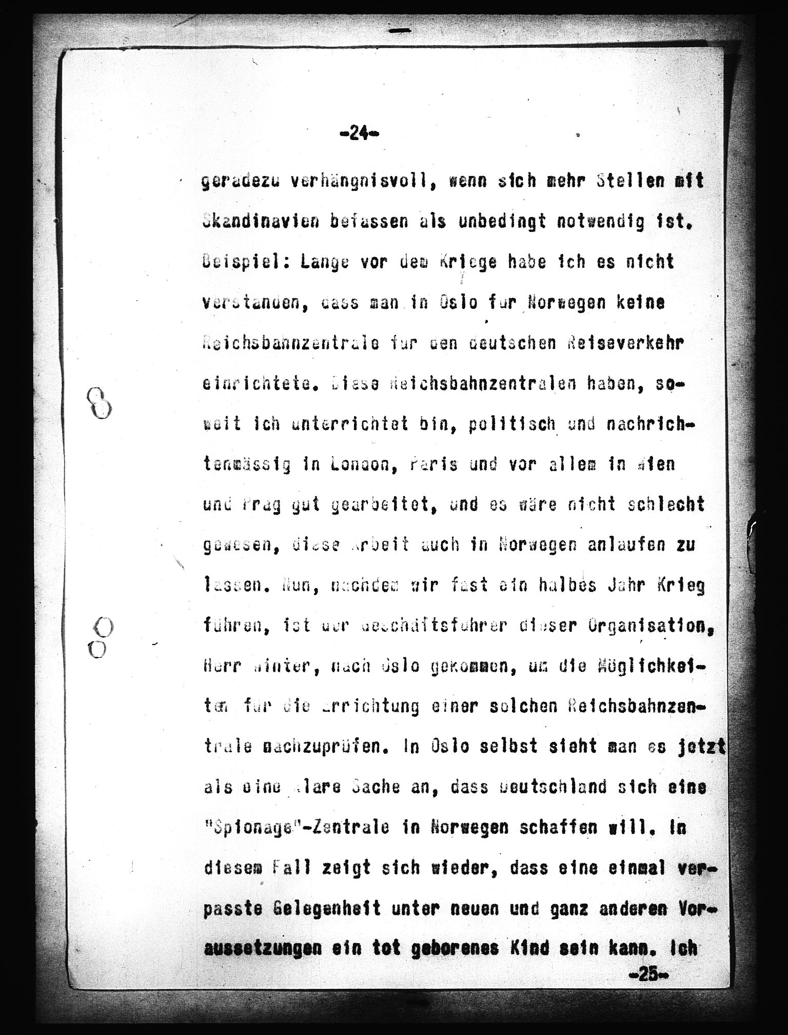 Documents Section, AV/RA-RAFA-2200/V/L0091: Amerikansk mikrofilm "Captured German Documents".
Box No. 953.  FKA jnr. 59/1955., 1935-1942, p. 543