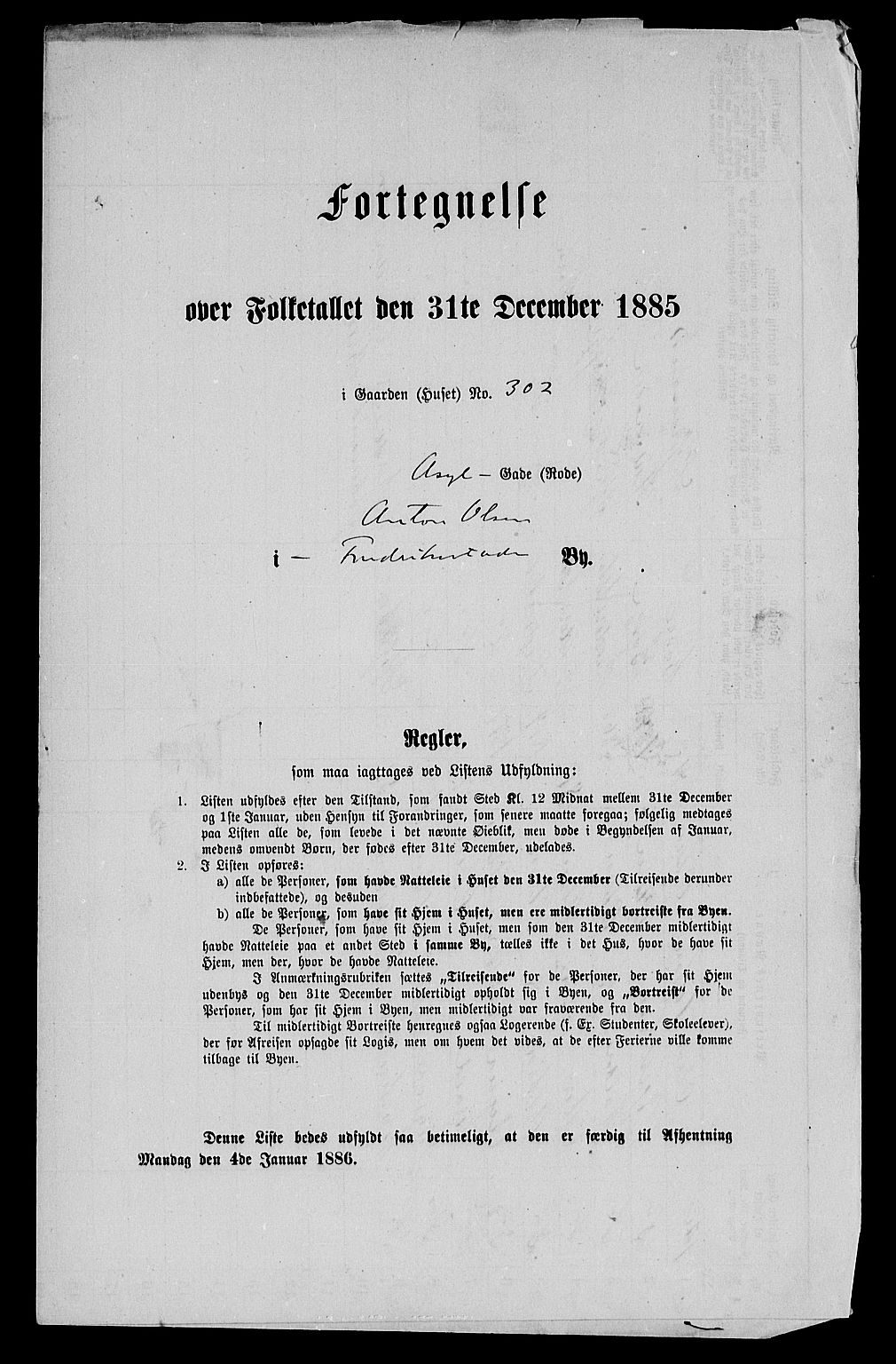 RA, 1885 census for 0103 Fredrikstad, 1885, p. 671