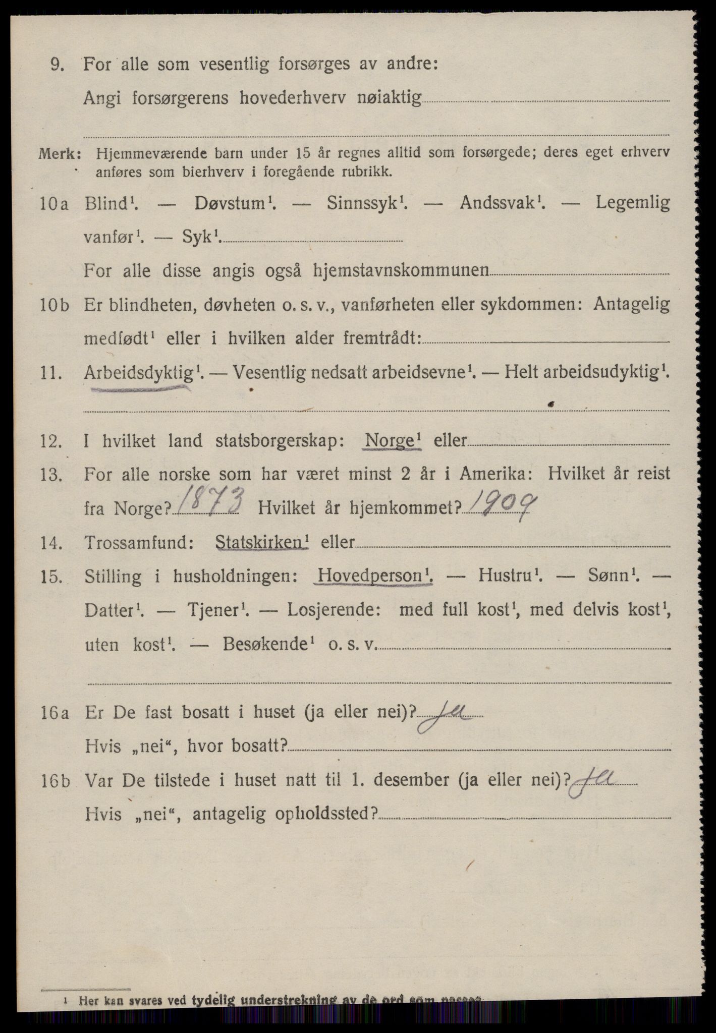 SAT, 1920 census for Stordal, 1920, p. 1533