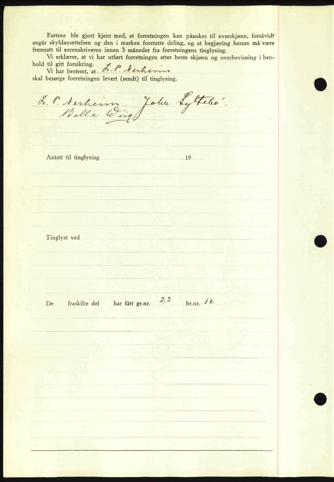 Romsdal sorenskriveri, AV/SAT-A-4149/1/2/2C: Mortgage book no. A12, 1942-1942, Diary no: : 1794/1942