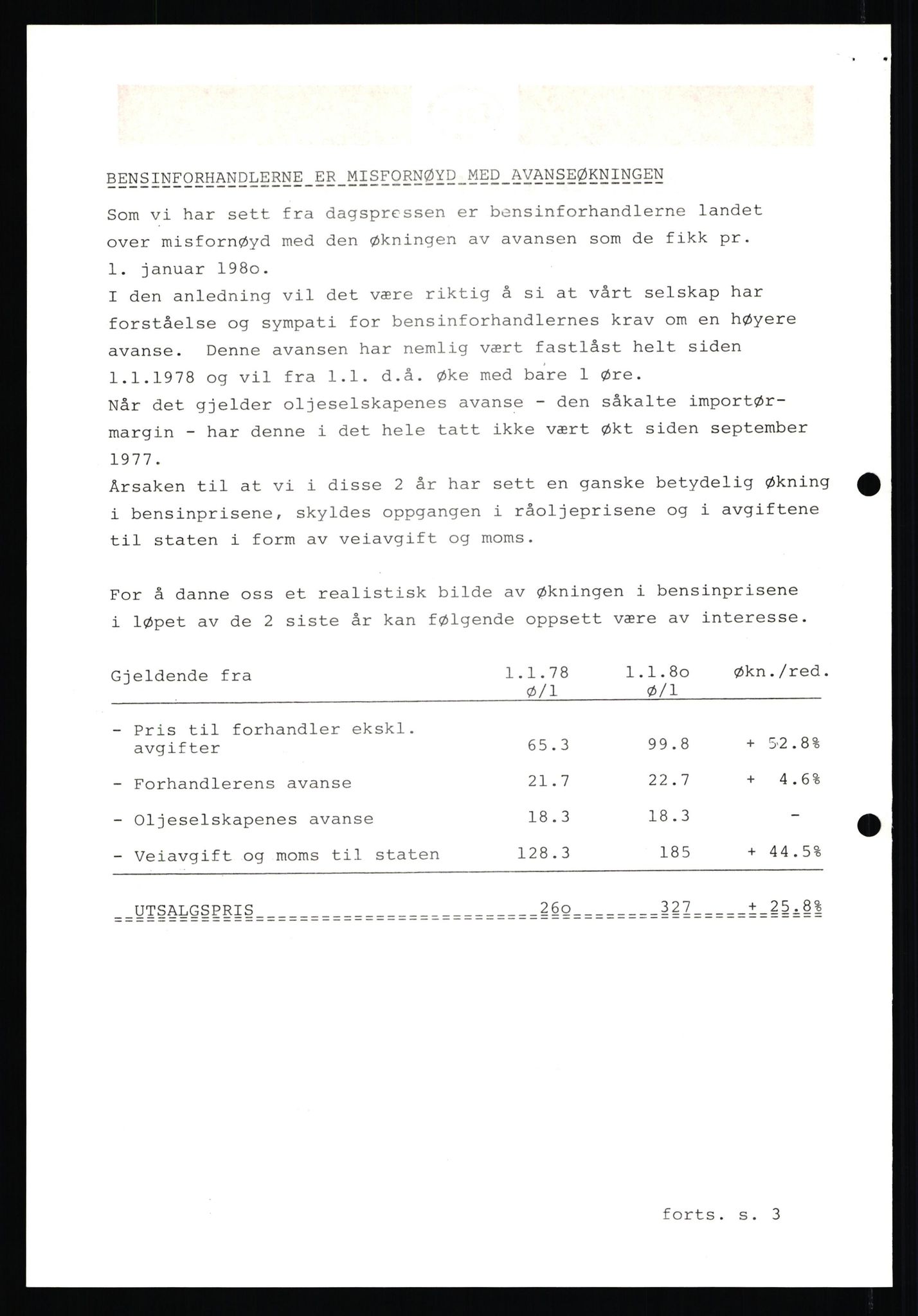 Pa 0982 - Esso Norge A/S, AV/SAST-A-100448/X/Xd/L0001: Esso Extra Nytt, 1977-1980