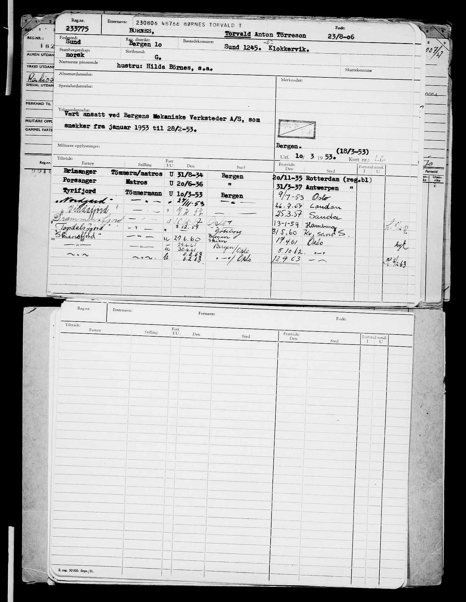 Direktoratet for sjømenn, AV/RA-S-3545/G/Gb/L0066: Hovedkort, 1906, p. 604