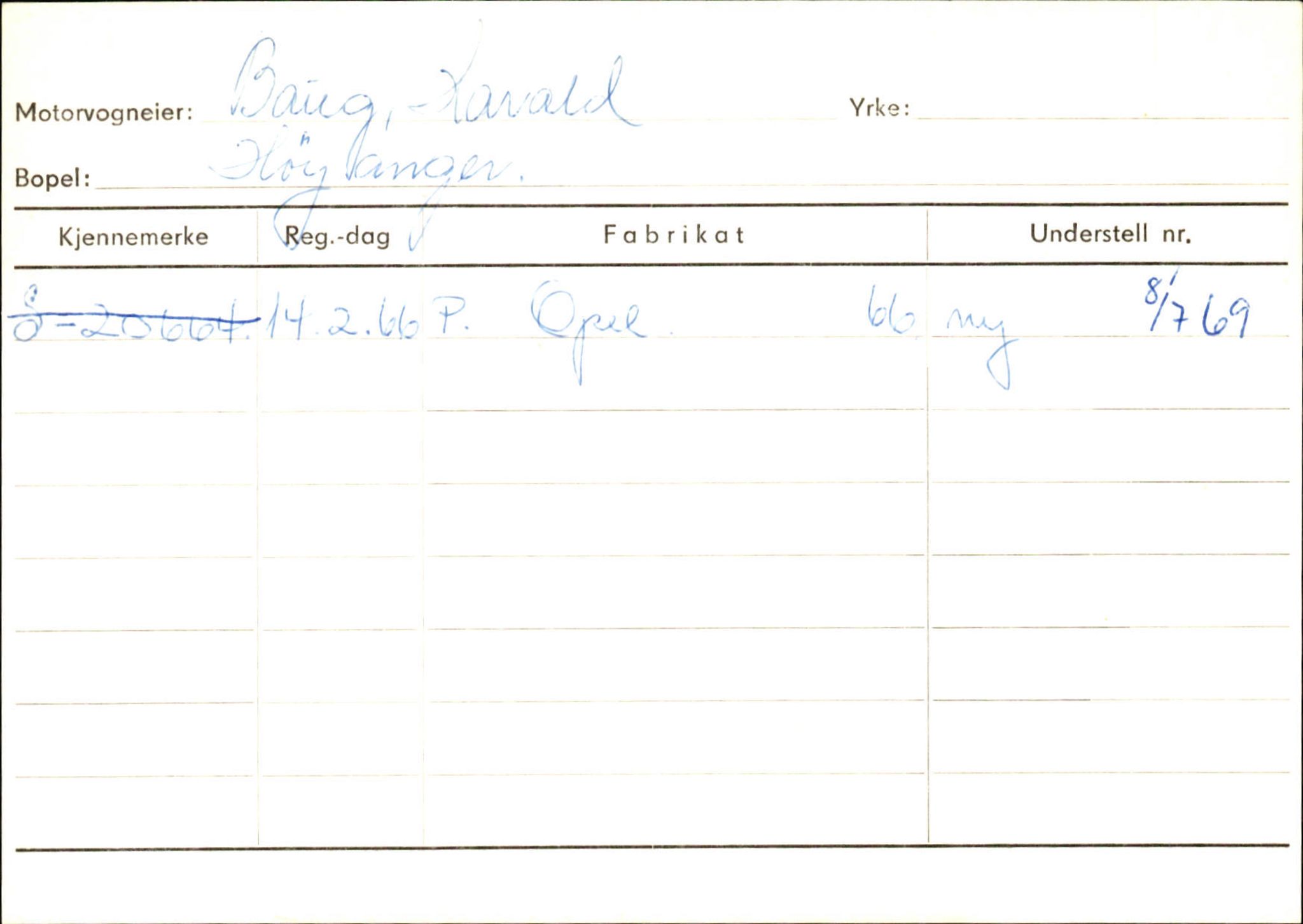 Statens vegvesen, Sogn og Fjordane vegkontor, AV/SAB-A-5301/4/F/L0130: Eigarregister Eid T-Å. Høyanger A-O, 1945-1975, p. 515