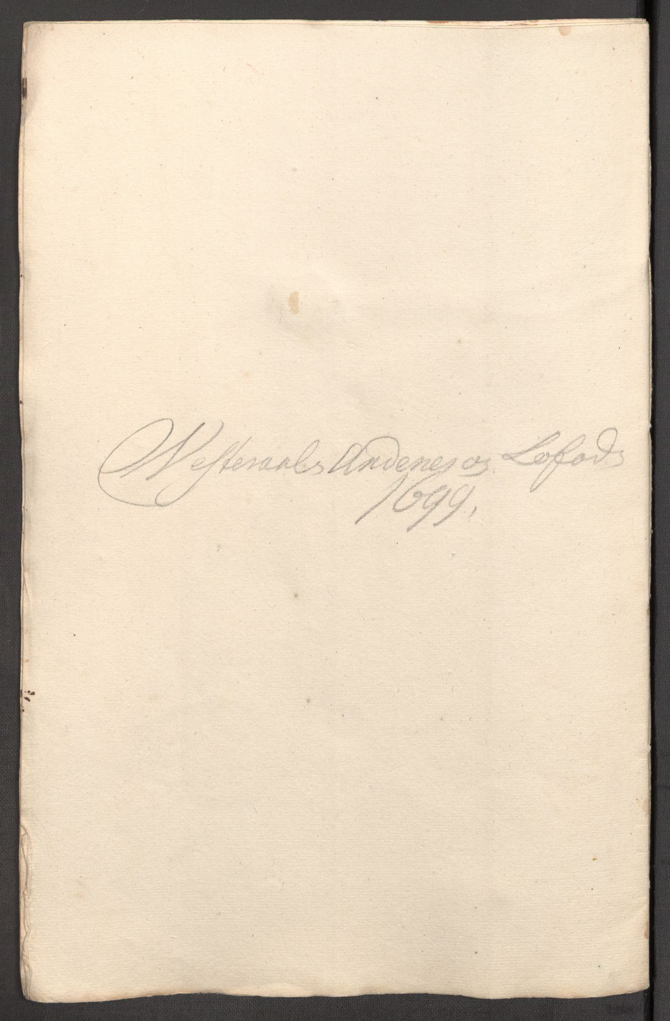 Rentekammeret inntil 1814, Reviderte regnskaper, Fogderegnskap, RA/EA-4092/R67/L4678: Fogderegnskap Vesterålen, Andenes og Lofoten, 1696-1708, p. 296