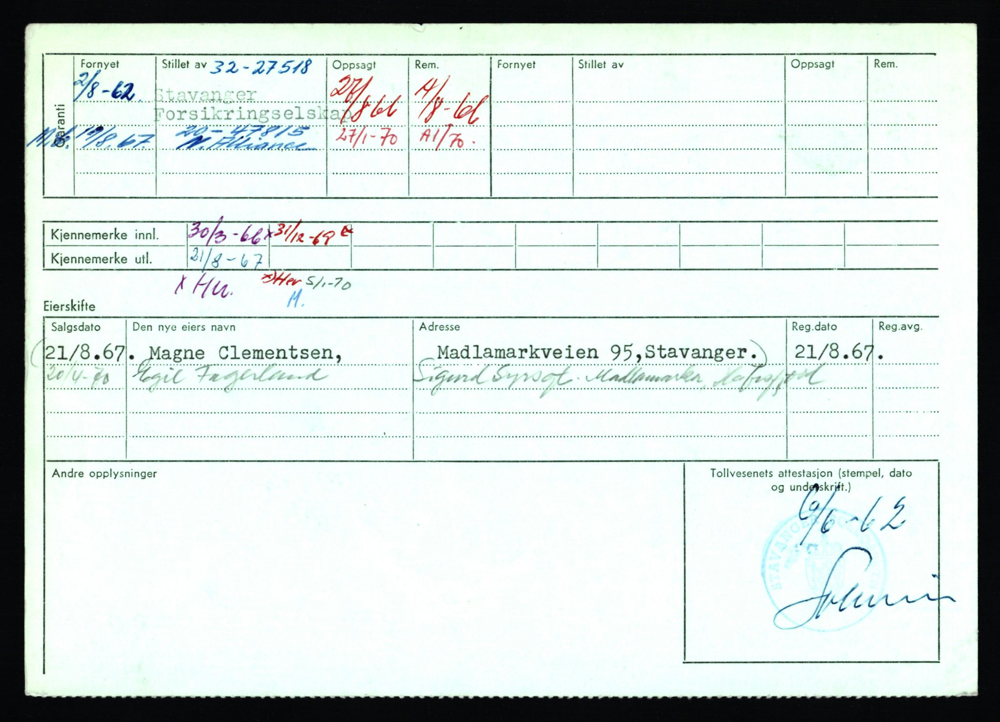 Stavanger trafikkstasjon, SAST/A-101942/0/F/L0030: L-16300 - L-16999, 1930-1971, p. 344