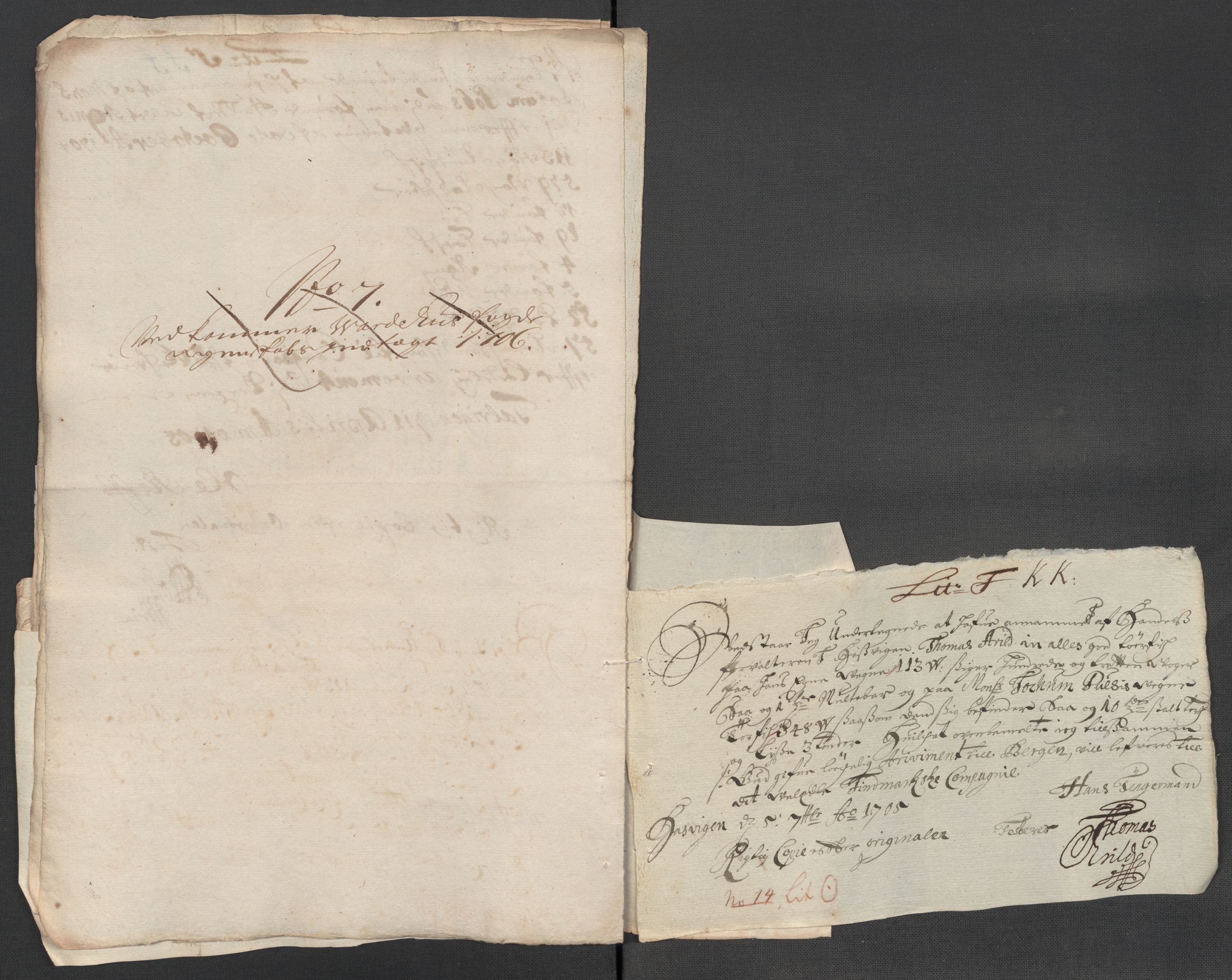 Rentekammeret inntil 1814, Reviderte regnskaper, Fogderegnskap, AV/RA-EA-4092/R69/L4853: Fogderegnskap Finnmark/Vardøhus, 1705-1706, p. 229