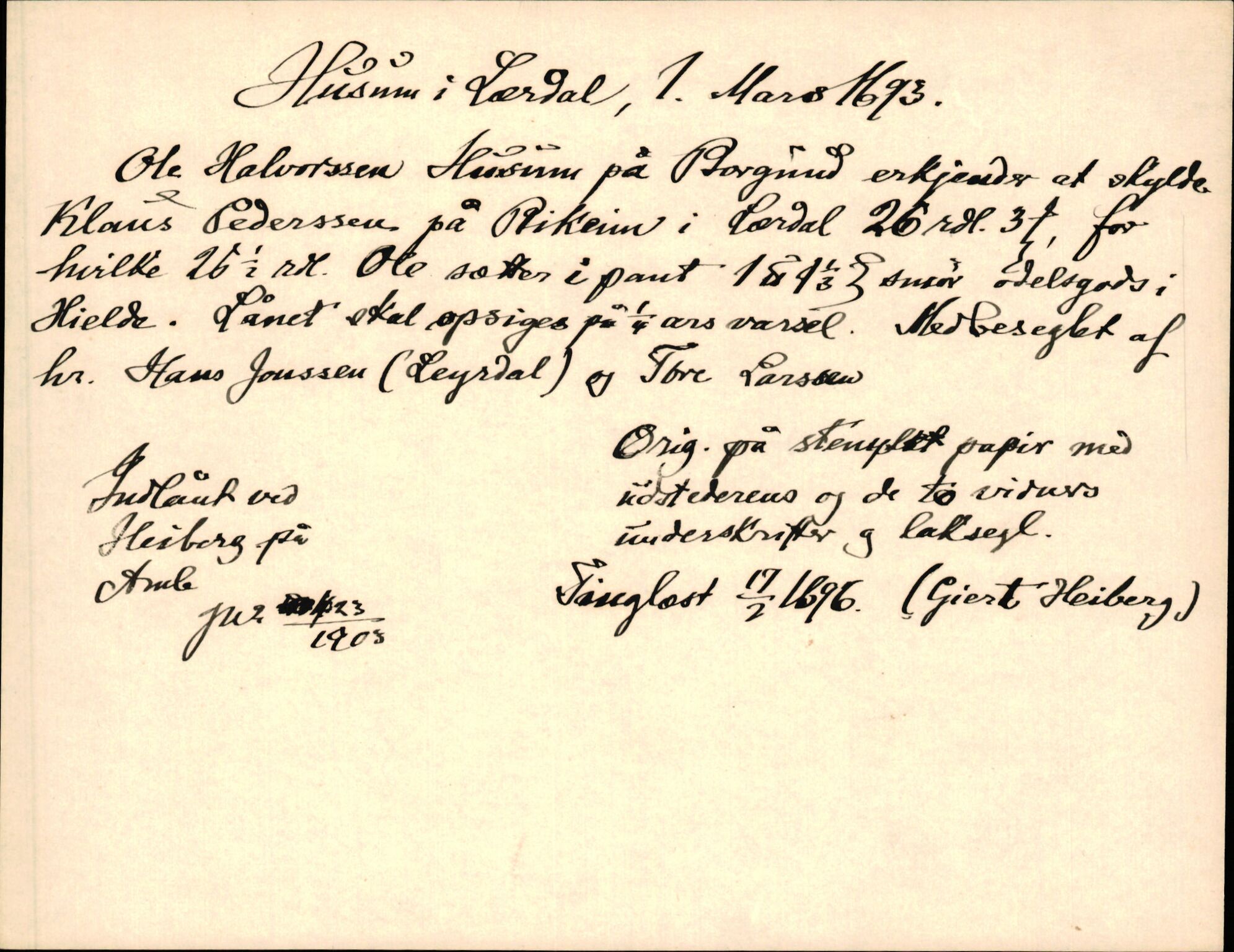 Riksarkivets diplomsamling, AV/RA-EA-5965/F35/F35d/L0006: Innlånte diplomer, seddelregister, 1691-1858, p. 35