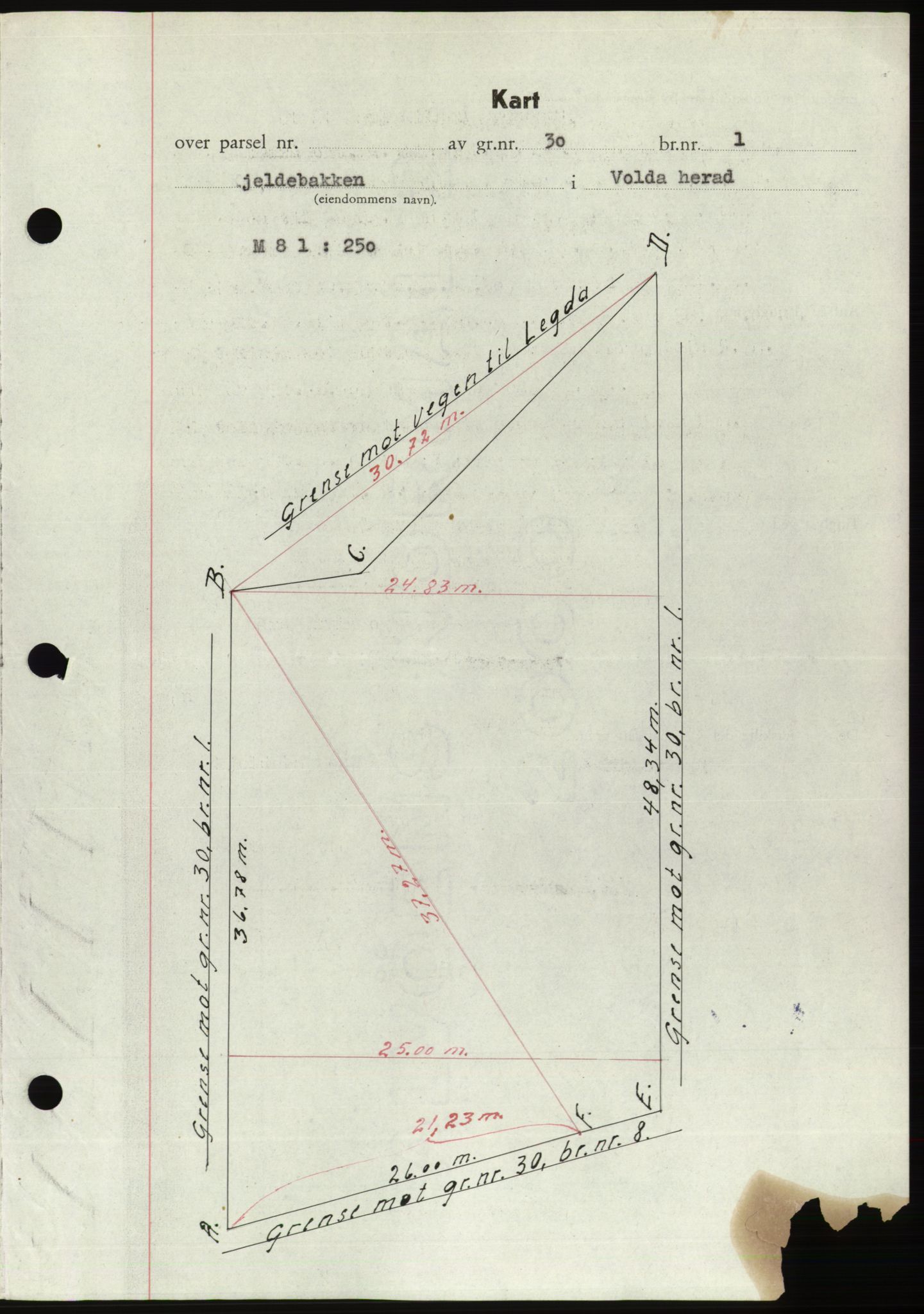 Søre Sunnmøre sorenskriveri, AV/SAT-A-4122/1/2/2C/L0078: Mortgage book no. 4A, 1946-1946, Diary no: : 585/1946