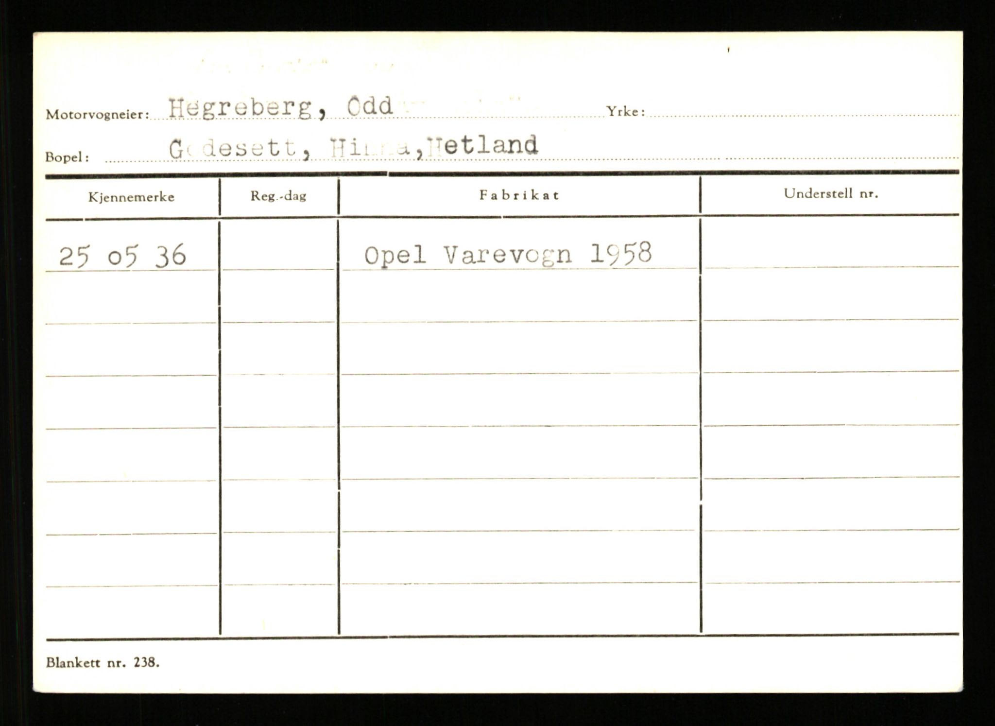 Stavanger trafikkstasjon, SAST/A-101942/0/G/L0011: Registreringsnummer: 240000 - 363477, 1930-1971, p. 421