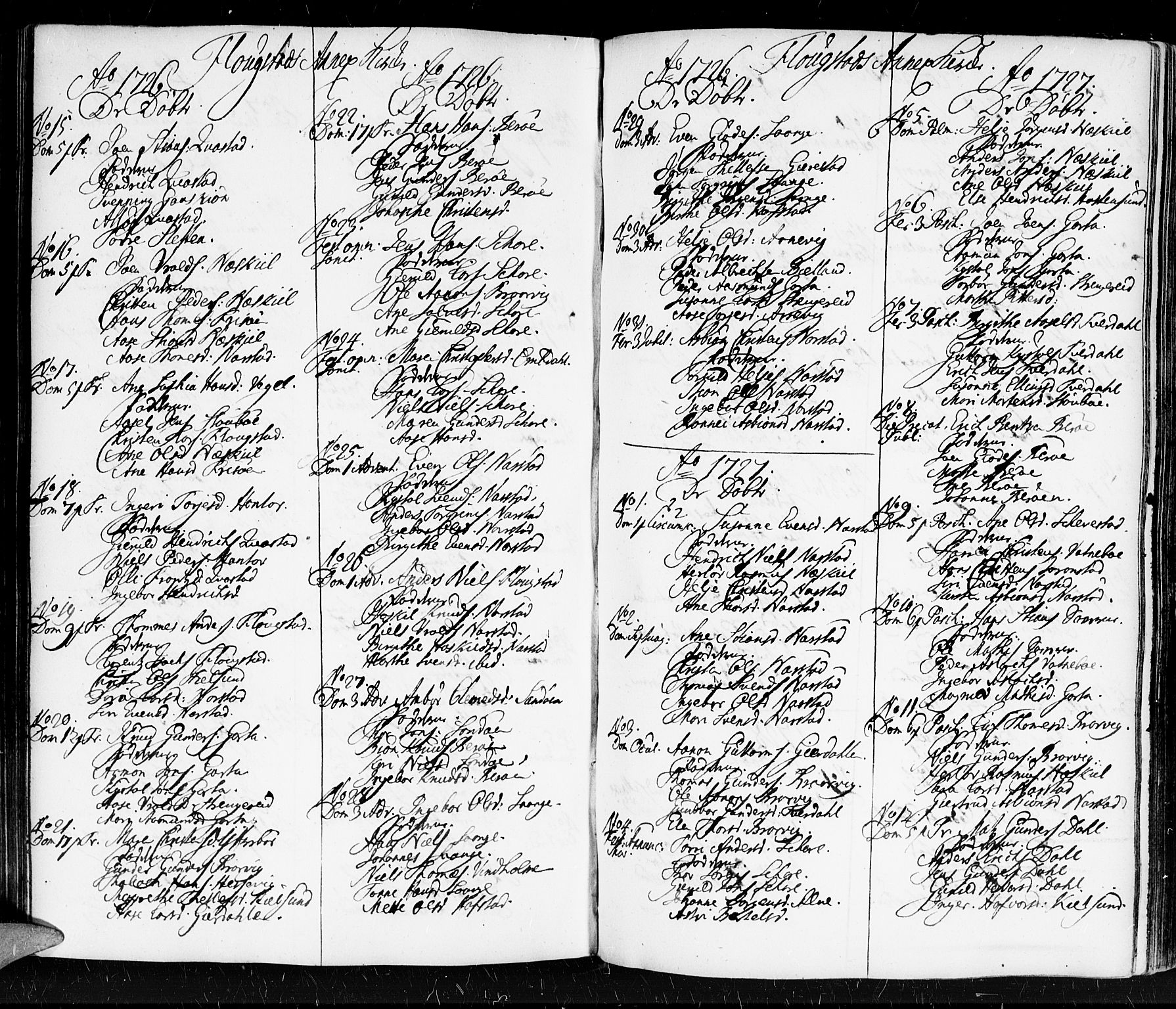 Holt sokneprestkontor, SAK/1111-0021/F/Fa/L0001: Parish register (official) no. A 1 /4, 1721-1812, p. 178