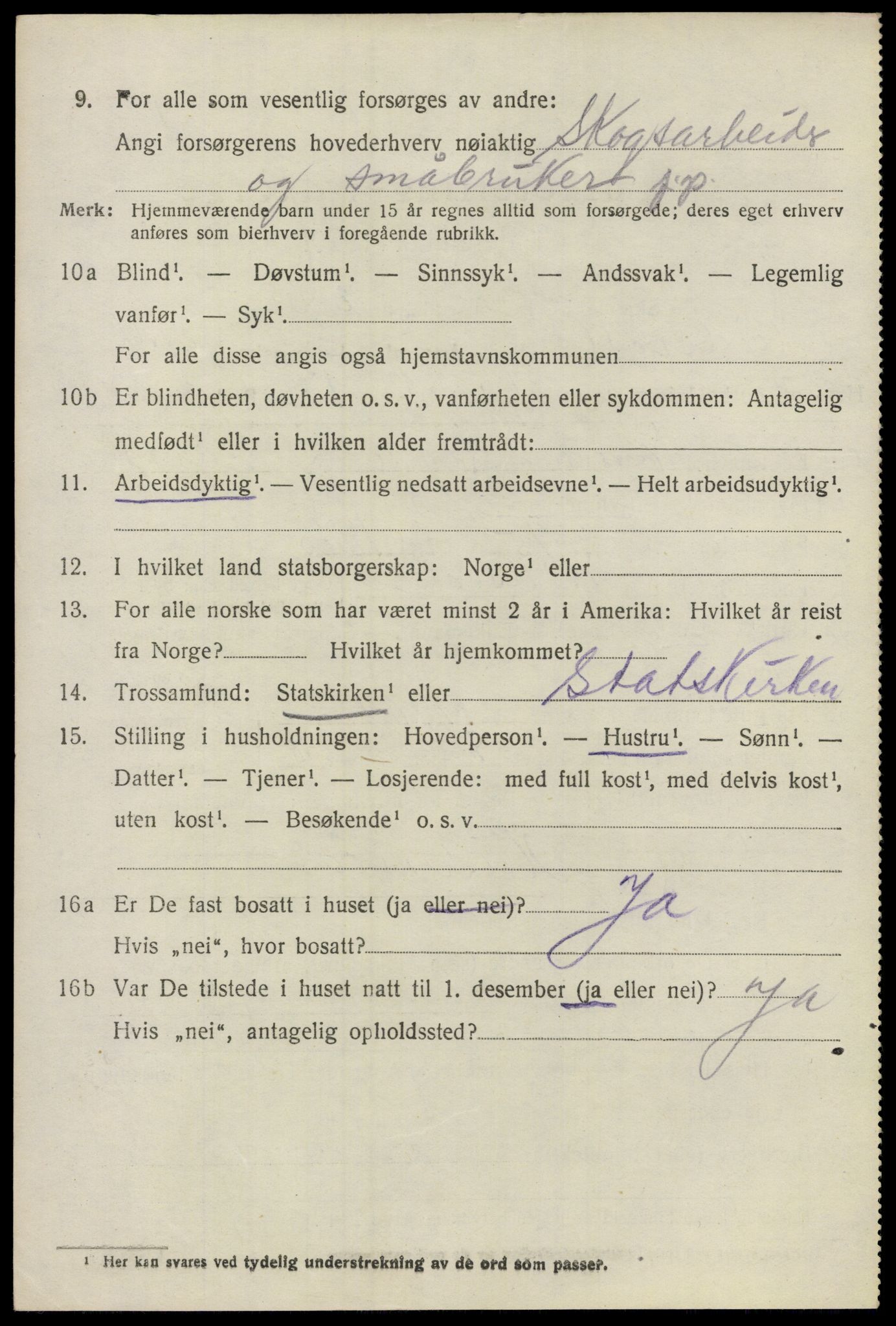 SAO, 1920 census for Eidsvoll, 1920, p. 9064