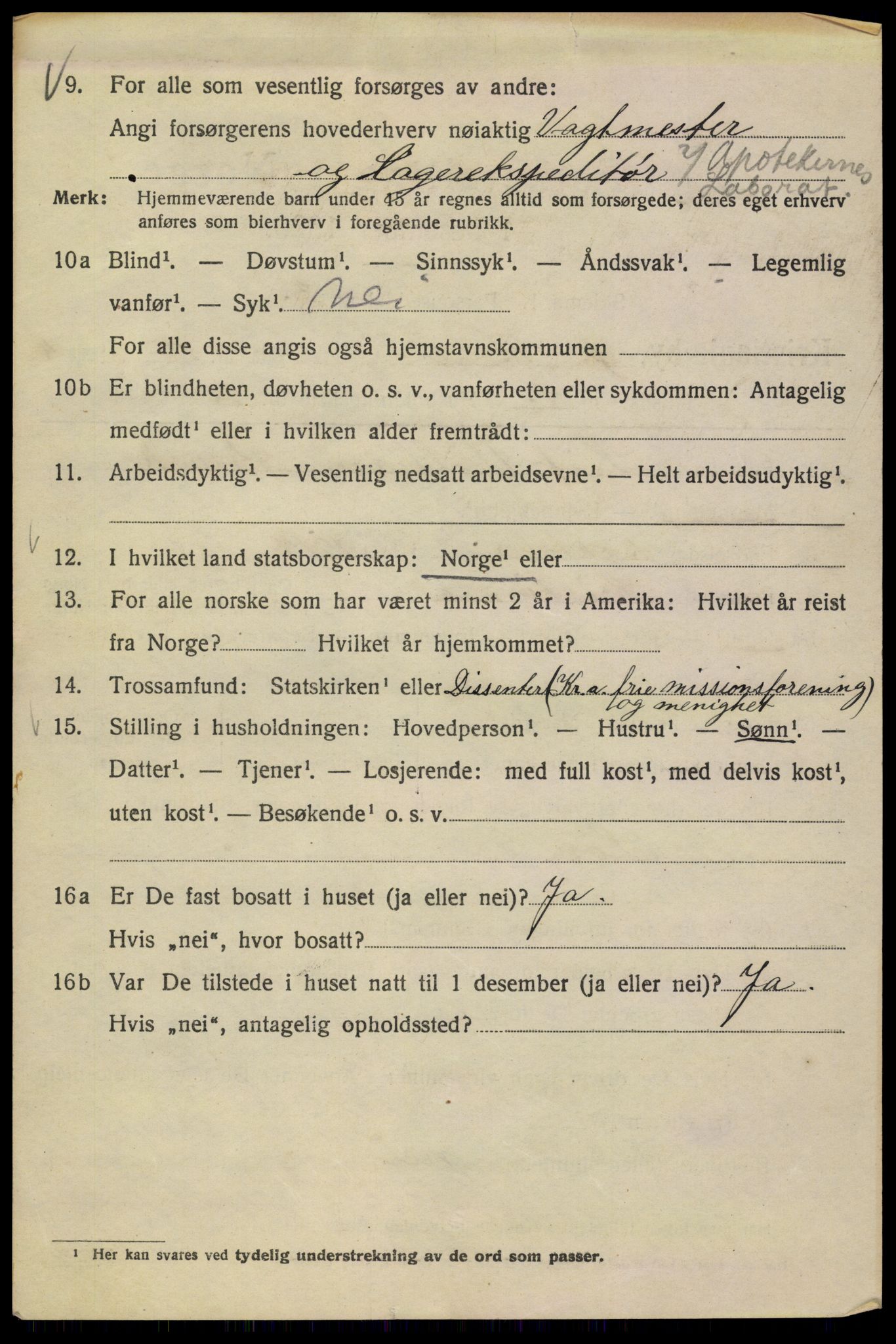 SAO, 1920 census for Kristiania, 1920, p. 658858