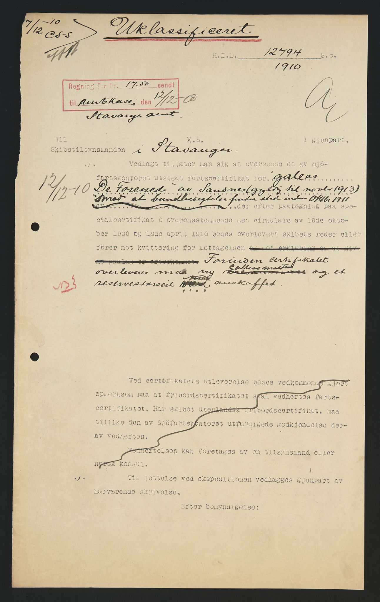 Sjøfartsdirektoratet med forløpere, skipsmapper slettede skip, AV/RA-S-4998/F/Fa/L0235: --, 1847-1930, p. 546