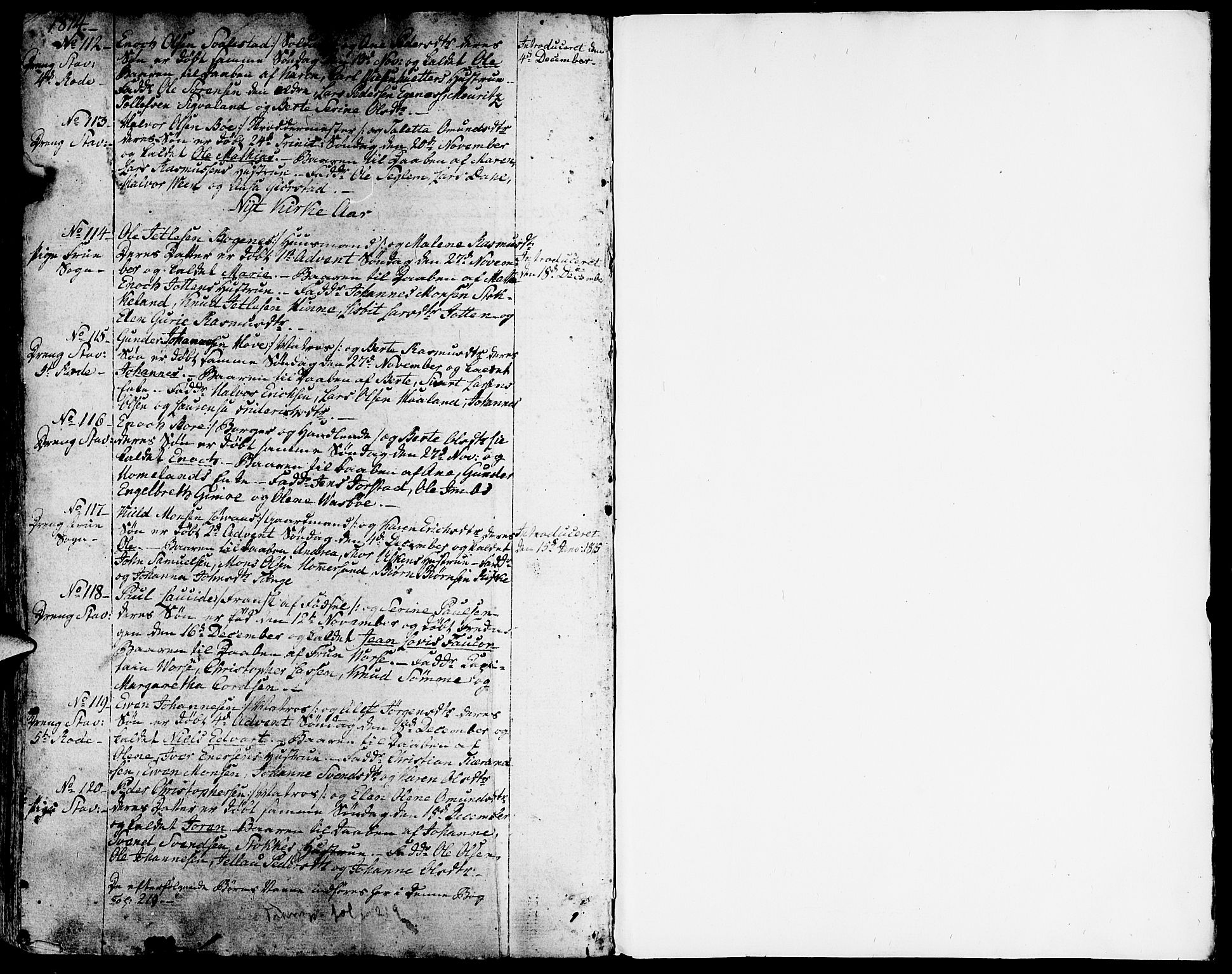 Domkirken sokneprestkontor, AV/SAST-A-101812/001/30/30BA/L0006: Parish register (official) no. A 6, 1783-1815