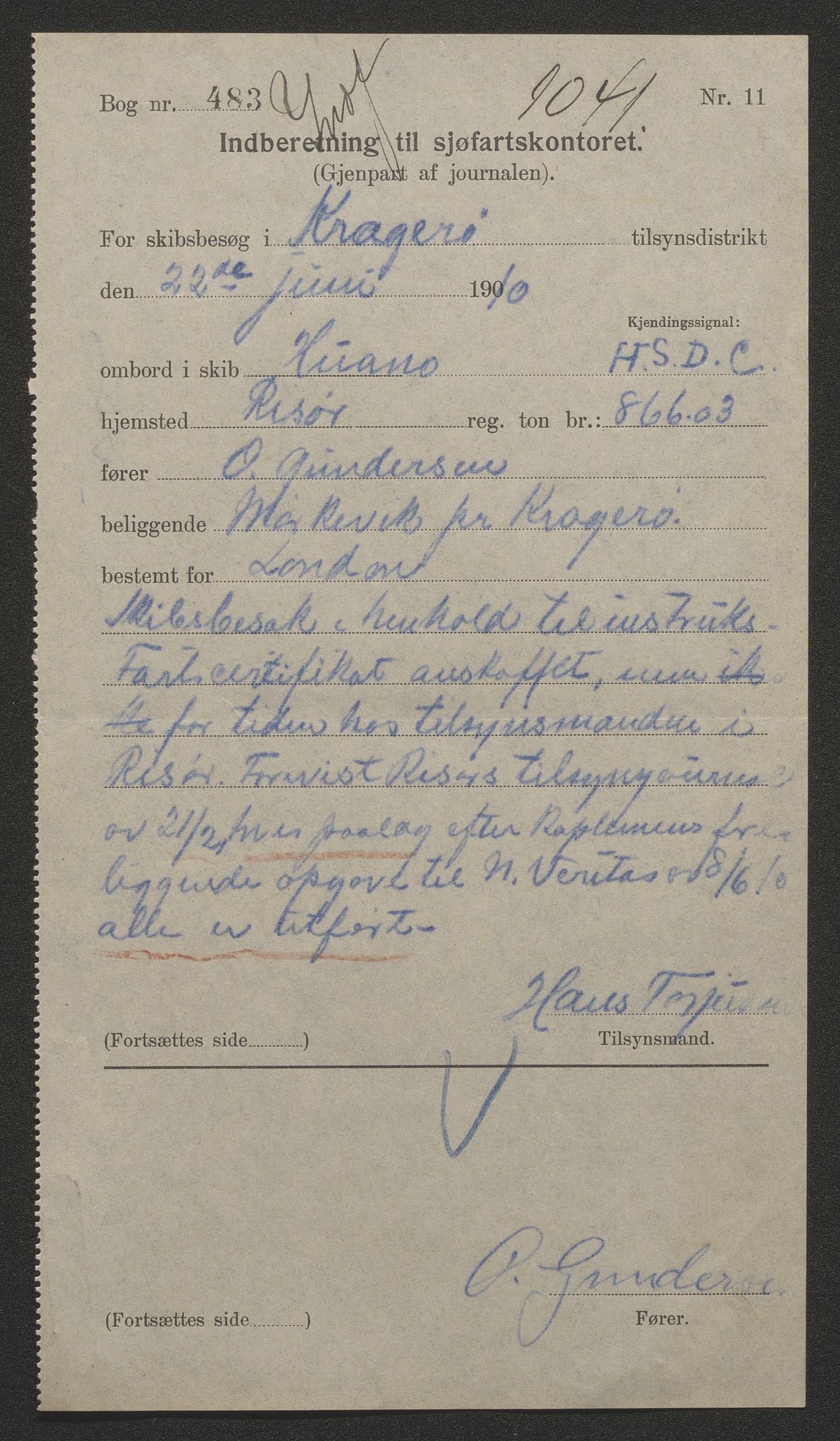 Sjøfartsdirektoratet med forløpere, skipsmapper slettede skip, AV/RA-S-4998/F/Fa/L0519: --, 1850-1922, p. 44
