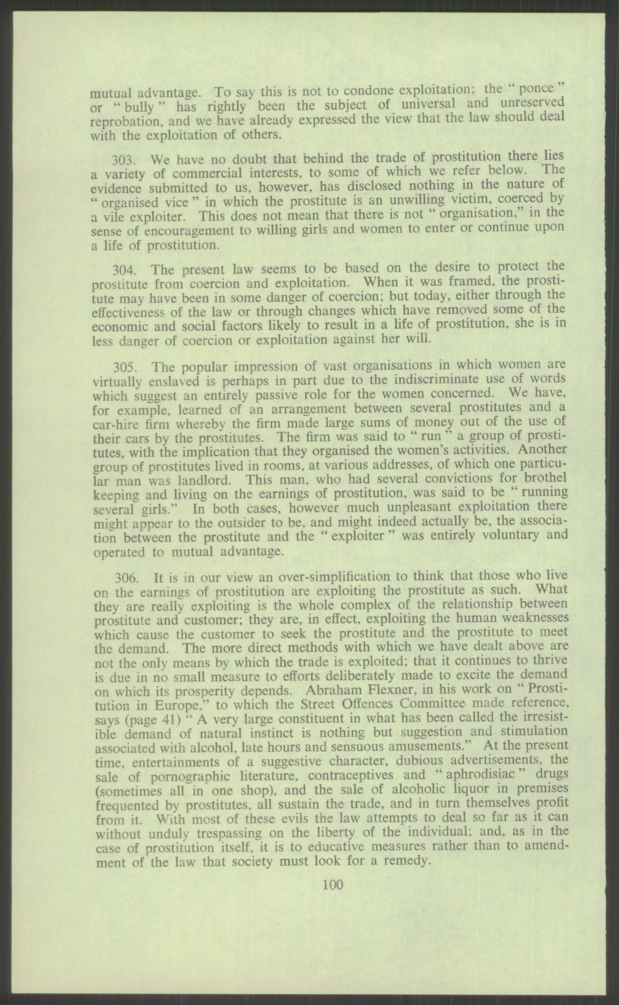 Justisdepartementet, Lovavdelingen, AV/RA-S-3212/D/De/L0029/0001: Straffeloven / Straffelovens revisjon: 5 - Ot. prp. nr.  41 - 1945: Homoseksualiet. 3 mapper, 1956-1970, p. 684