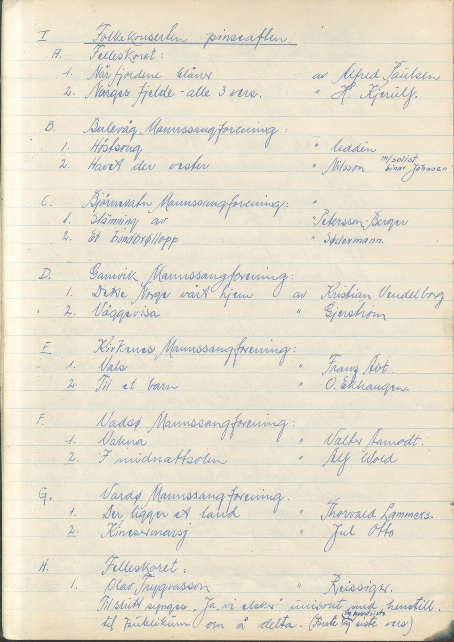 Finnmark Sangerforbund, FMFB/A-1050/A/L0011: Forhandlingsprotokoll, 1947-1963, p. 10