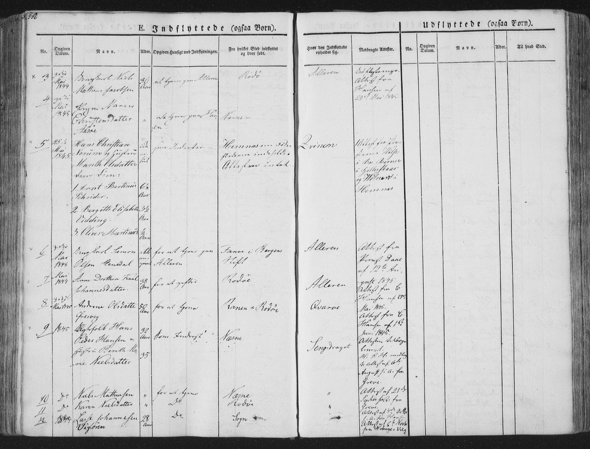 Ministerialprotokoller, klokkerbøker og fødselsregistre - Nordland, AV/SAT-A-1459/839/L0566: Parish register (official) no. 839A03, 1825-1862, p. 556