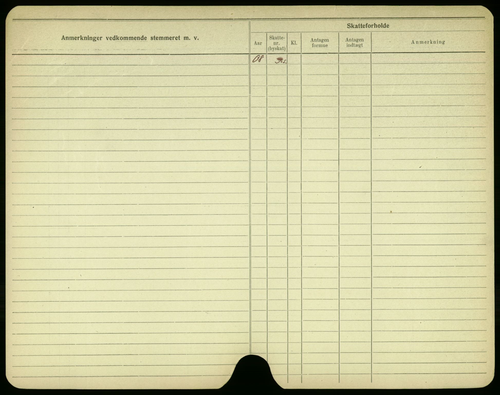 Oslo folkeregister, Registerkort, AV/SAO-A-11715/F/Fa/Fac/L0002: Menn, 1906-1914, p. 196b