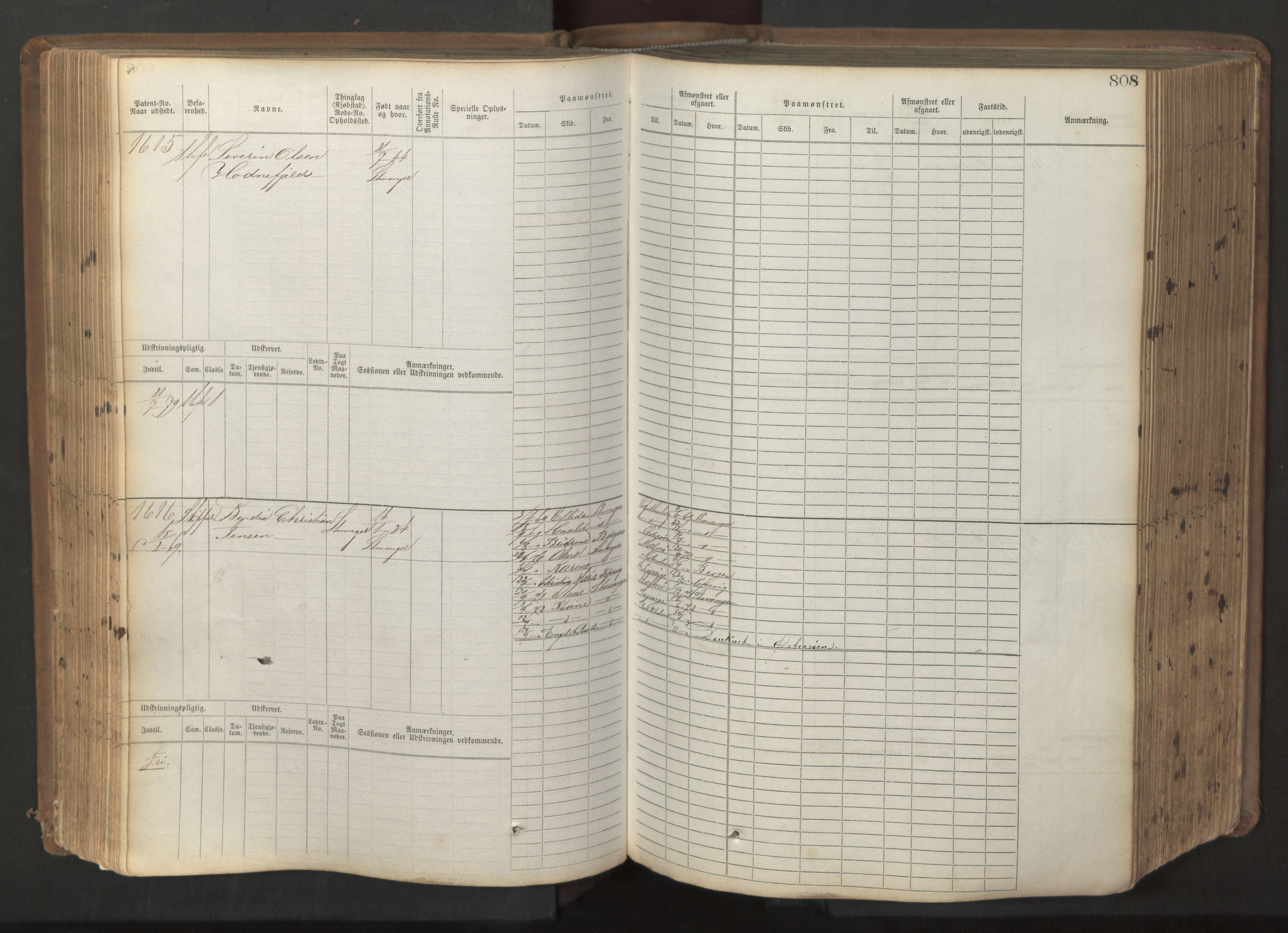 Stavanger sjømannskontor, AV/SAST-A-102006/F/Fb/Fbb/L0017: Sjøfartshovedrulle patnentnr. 1203-2402 (dublett), 1869, p. 211