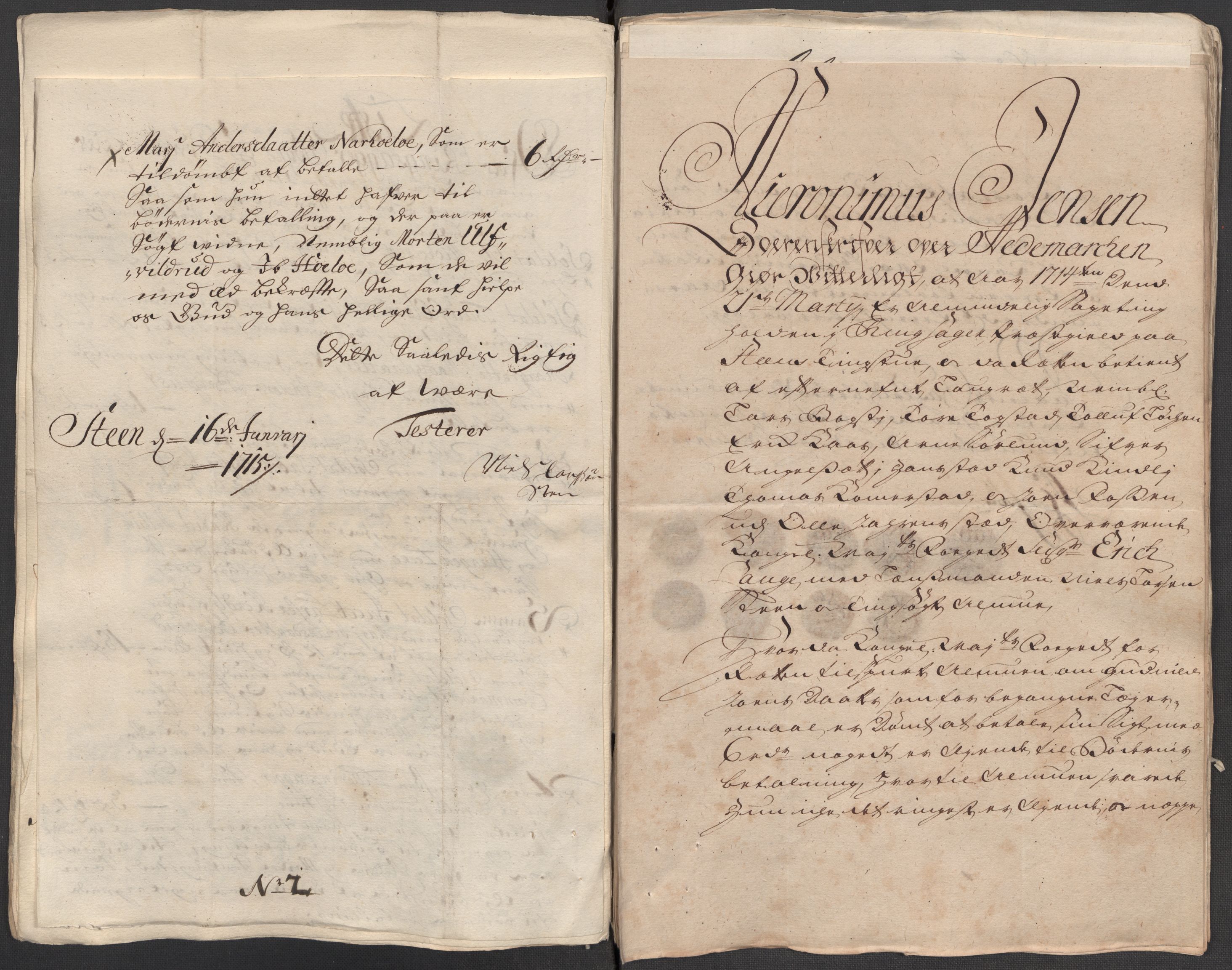 Rentekammeret inntil 1814, Reviderte regnskaper, Fogderegnskap, RA/EA-4092/R16/L1051: Fogderegnskap Hedmark, 1714, p. 212