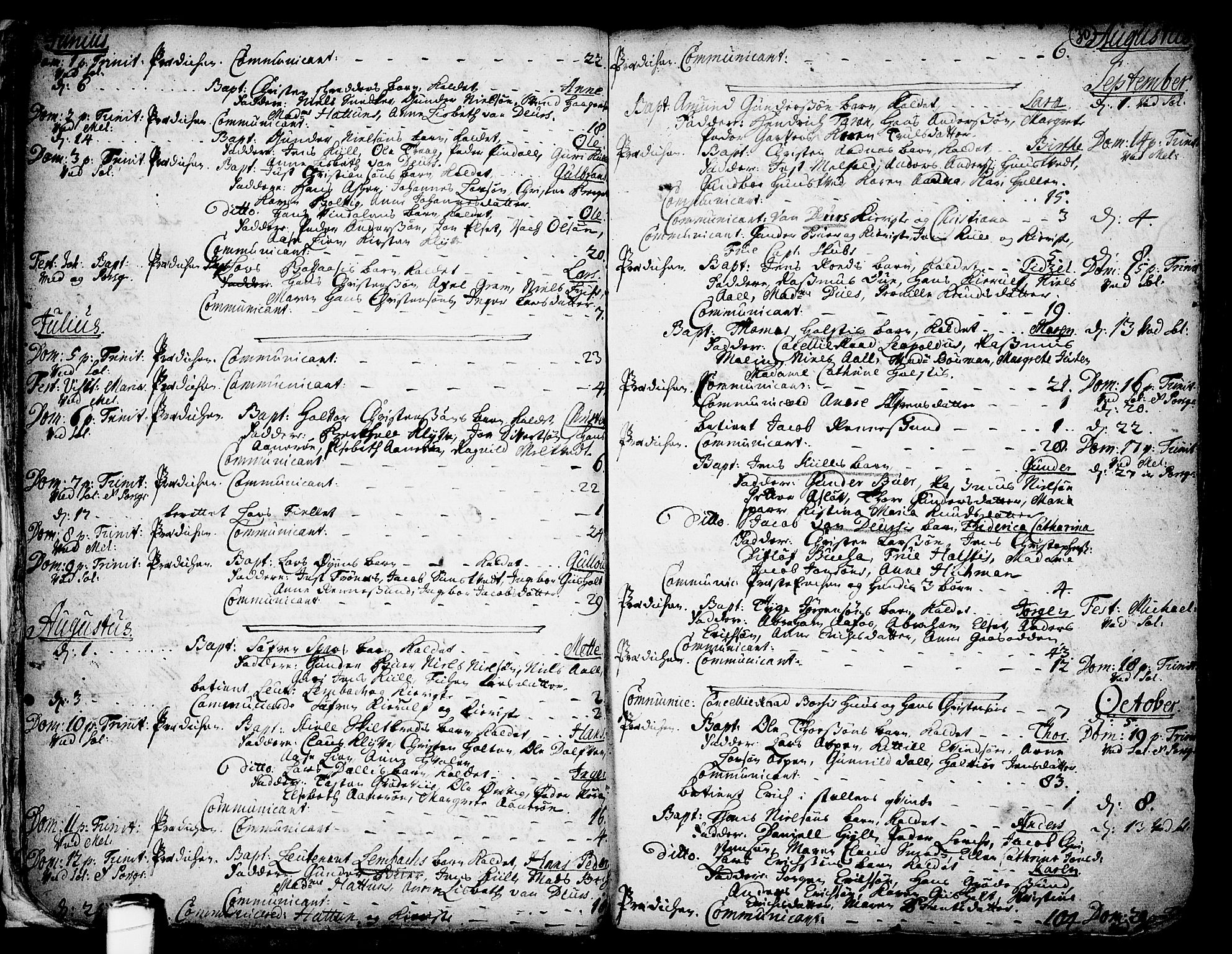 Solum kirkebøker, SAKO/A-306/F/Fa/L0002: Parish register (official) no. I 2, 1713-1761, p. 30