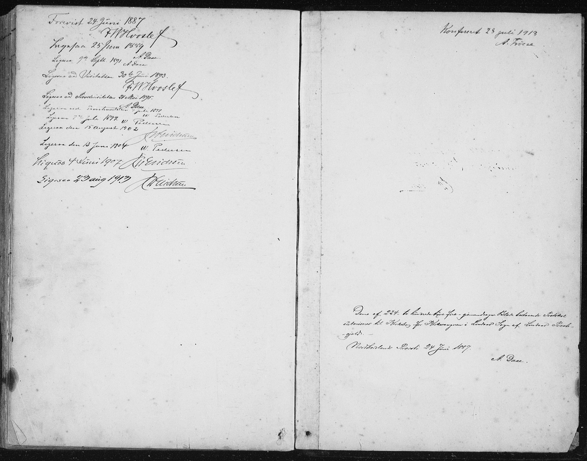 Lindås Sokneprestembete, SAB/A-76701/H/Hab: Parish register (copy) no. B 3, 1886-1914