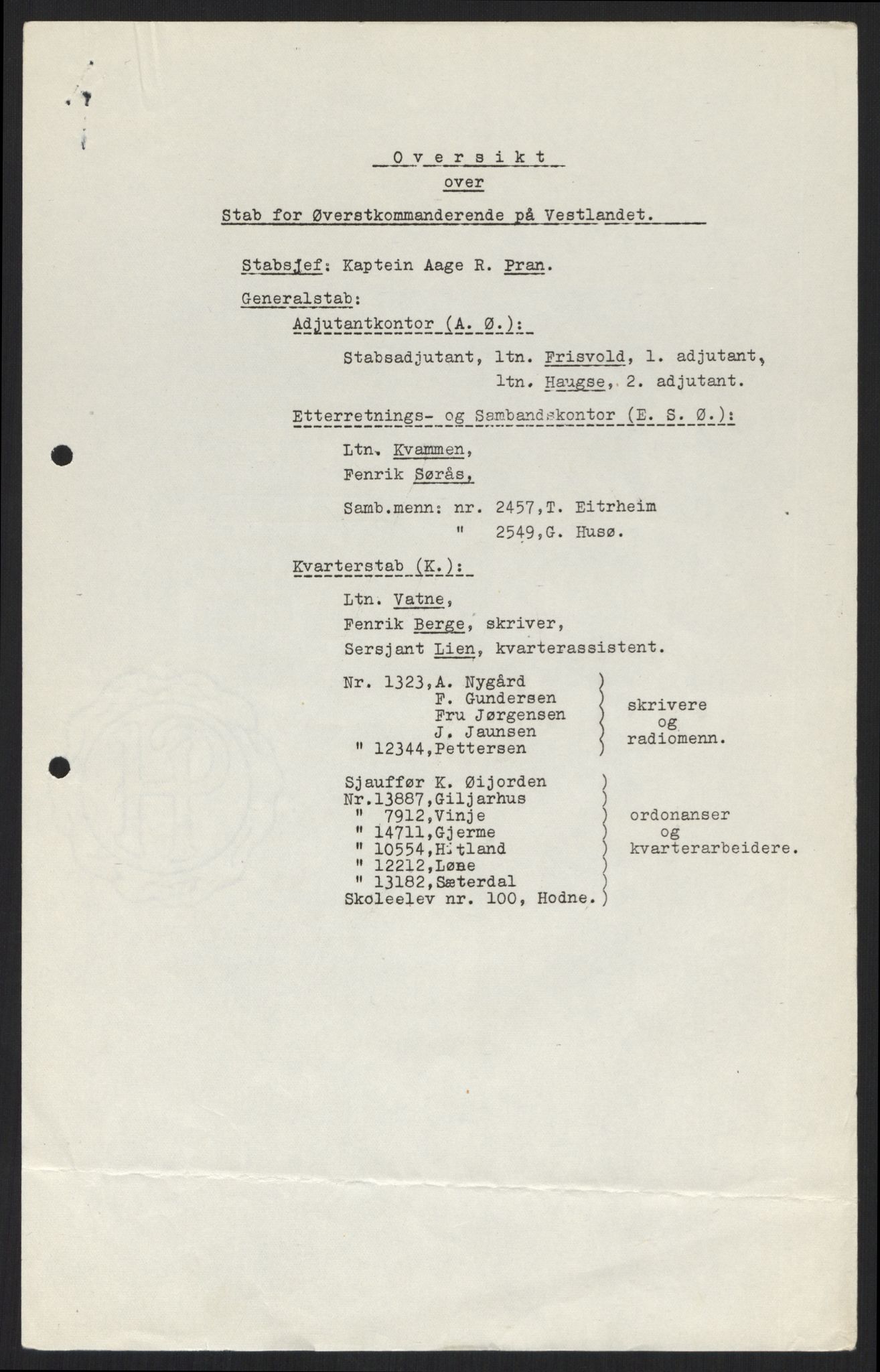 Forsvaret, Forsvarets krigshistoriske avdeling, AV/RA-RAFA-2017/Y/Yb/L0099: II-C-11-400  -  4. Divisjon., 1940, p. 68