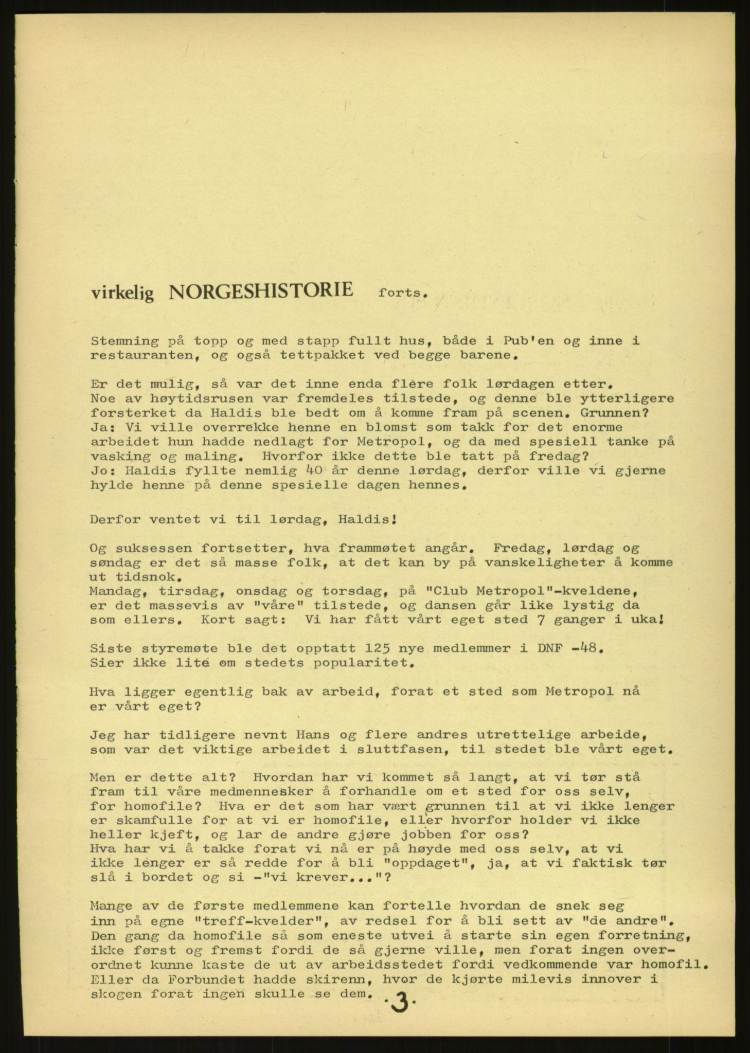 Det Norske Forbundet av 1948/Landsforeningen for Lesbisk og Homofil Frigjøring, AV/RA-PA-1216/E/Eb/L0001: Intern informasjon, 1952-1991, p. 423