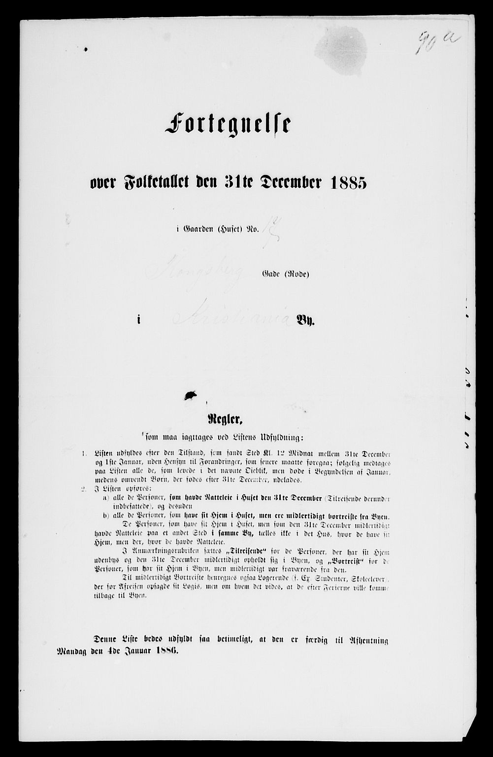 RA, 1885 census for 0301 Kristiania, 1885, p. 13336