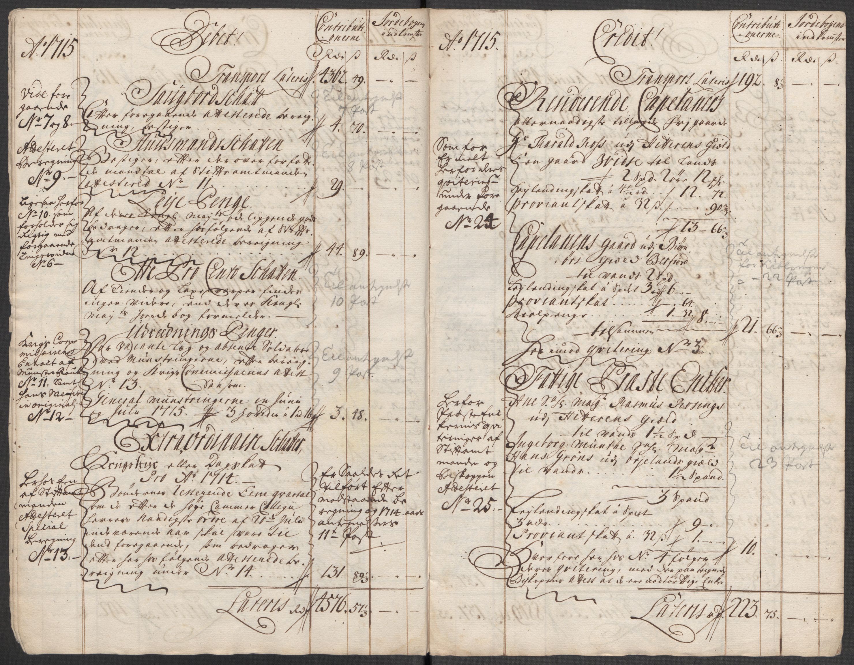 Rentekammeret inntil 1814, Reviderte regnskaper, Fogderegnskap, AV/RA-EA-4092/R57/L3863: Fogderegnskap Fosen, 1715, p. 8