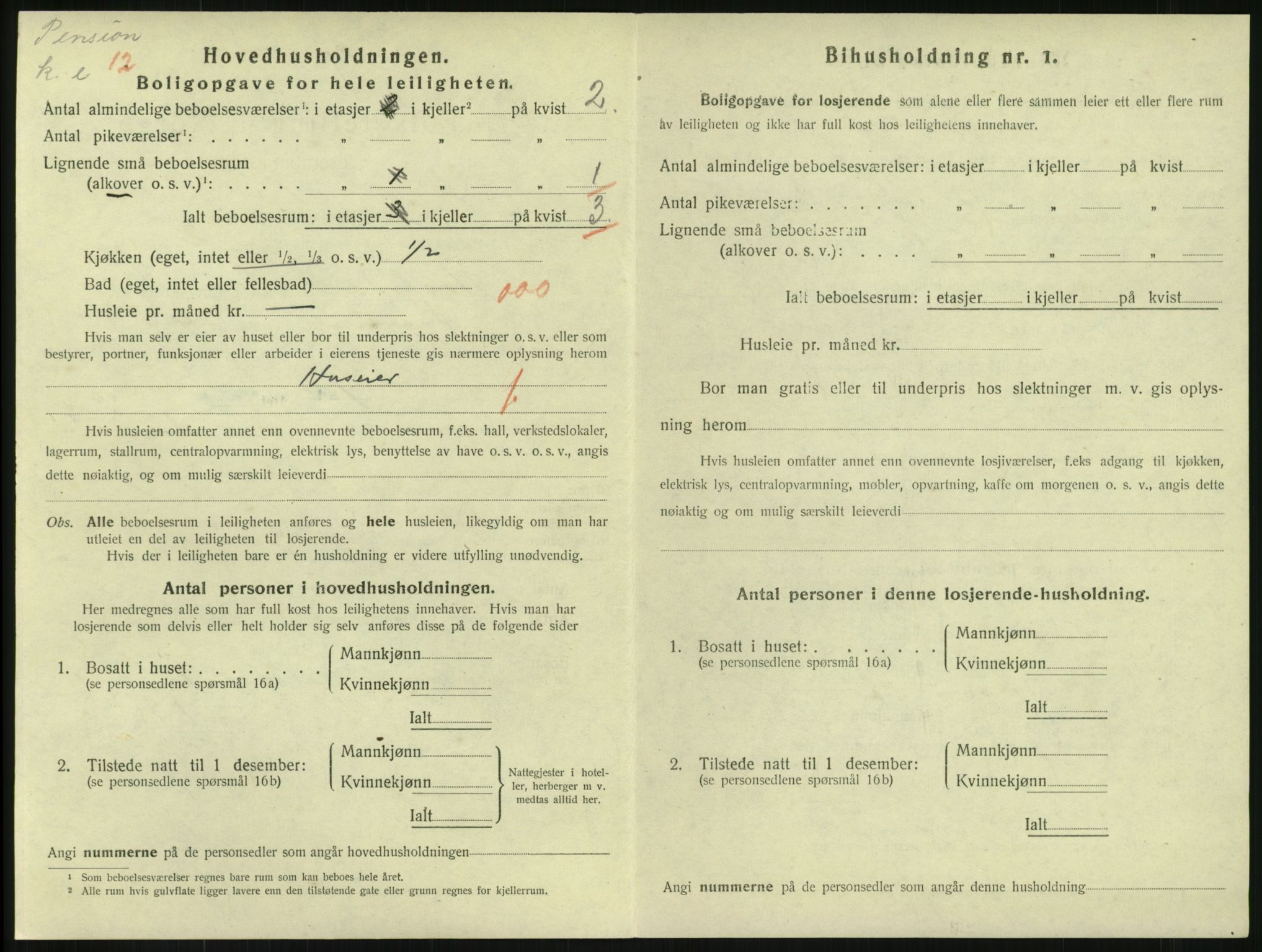 SAKO, 1920 census for Horten, 1920, p. 4384