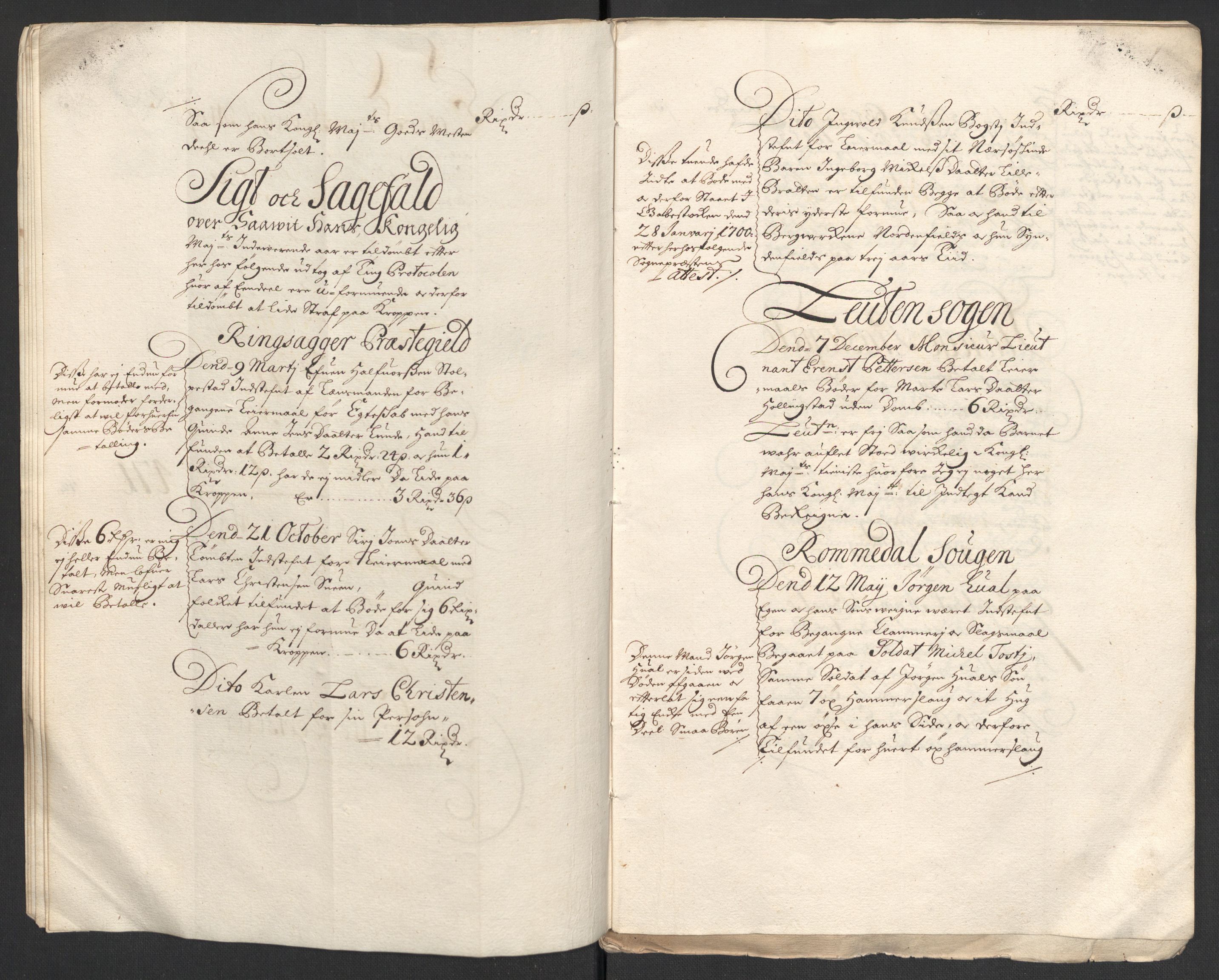 Rentekammeret inntil 1814, Reviderte regnskaper, Fogderegnskap, AV/RA-EA-4092/R16/L1038: Fogderegnskap Hedmark, 1699, p. 9