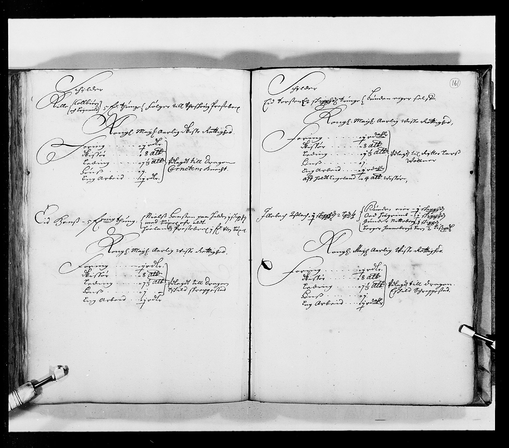 Stattholderembetet 1572-1771, AV/RA-EA-2870/Ek/L0033a/0001: Jordebøker 1662-1720: / Matrikkel for Nedre Romerike, 1670, p. 160b-161a