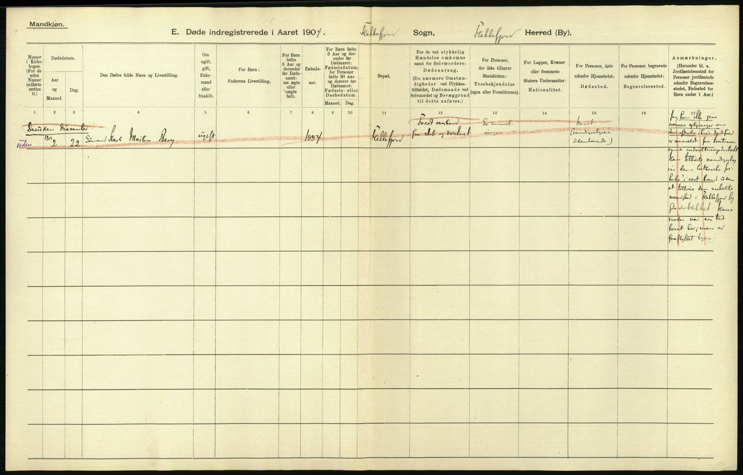 Statistisk sentralbyrå, Sosiodemografiske emner, Befolkning, AV/RA-S-2228/D/Df/Dfa/Dfaa/L0011: Lister og Mandal amt: Fødte, gifte, døde, 1903, p. 562