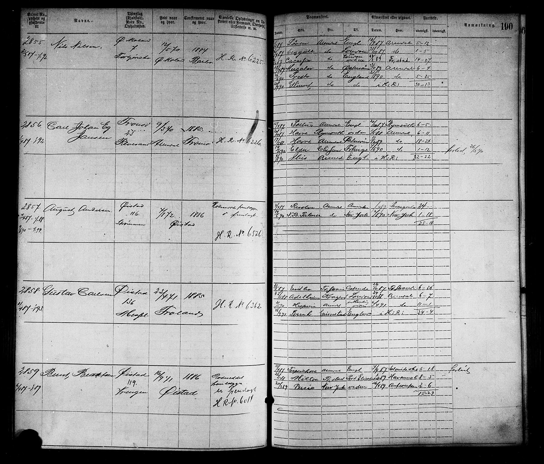 Arendal mønstringskrets, SAK/2031-0012/F/Fa/L0003: Annotasjonsrulle nr 1911-3827 med register, S-3, 1880-1892, p. 221