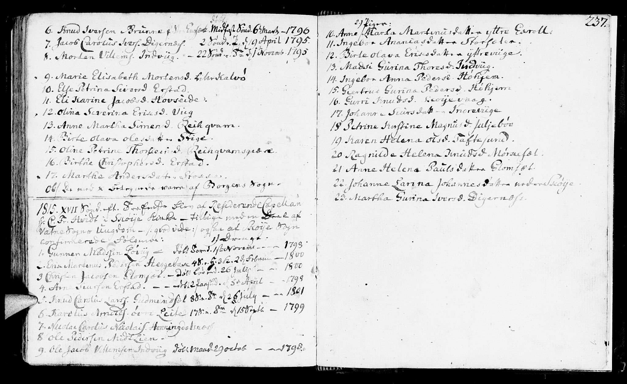 Ministerialprotokoller, klokkerbøker og fødselsregistre - Møre og Romsdal, SAT/A-1454/524/L0350: Parish register (official) no. 524A02, 1780-1817, p. 237