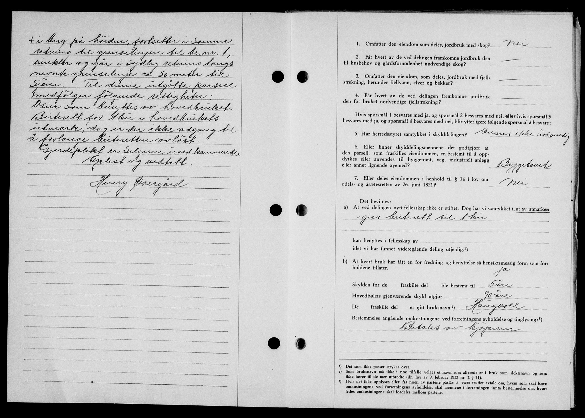 Lofoten sorenskriveri, SAT/A-0017/1/2/2C/L0017a: Mortgage book no. 17a, 1947-1948, Diary no: : 1937/1947