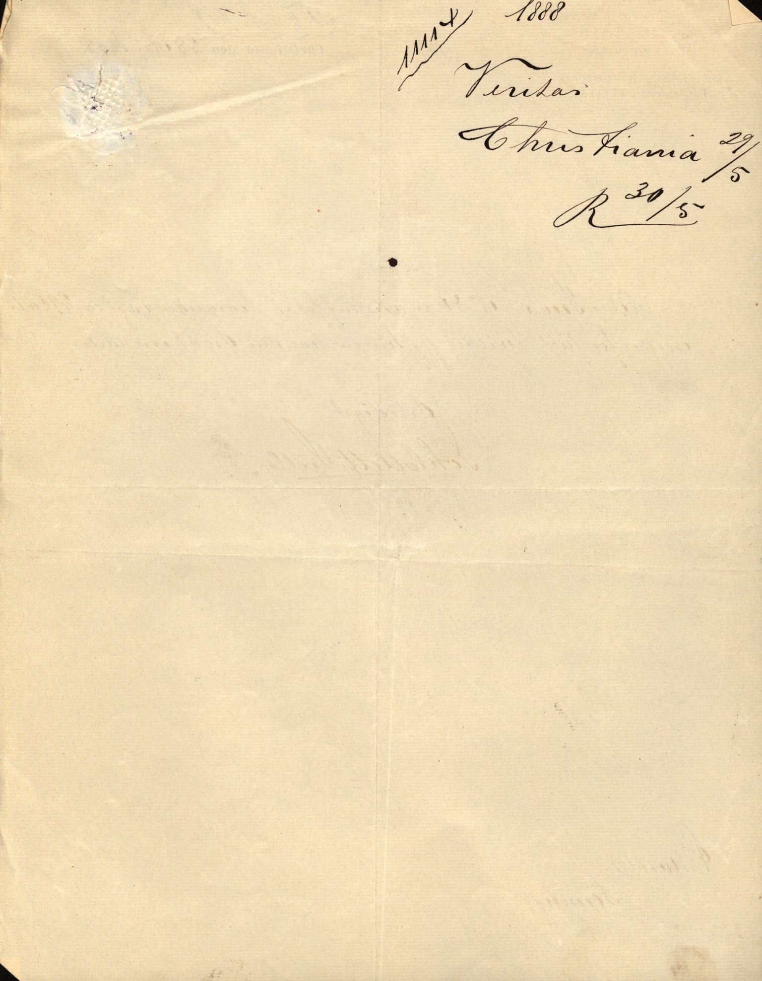 Pa 63 - Østlandske skibsassuranceforening, VEMU/A-1079/G/Ga/L0021/0003: Havaridokumenter / Inga av Drammen, Inga av Sandefjord, Primula, 1888-1889, p. 39