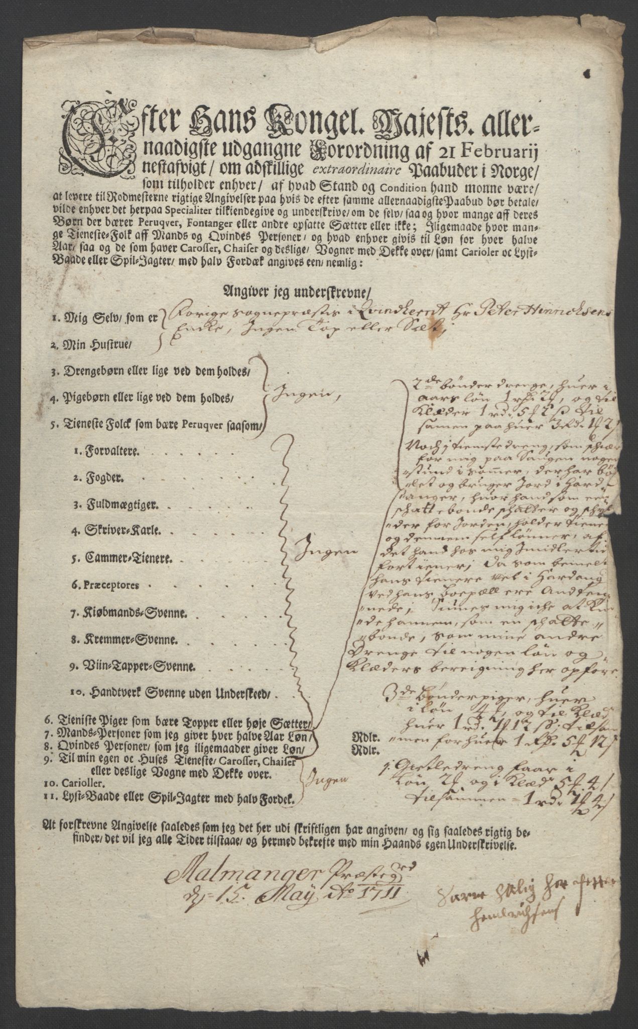 Rentekammeret inntil 1814, Reviderte regnskaper, Fogderegnskap, RA/EA-4092/R49/L3138: Fogderegnskap Rosendal Baroni, 1691-1714, p. 297