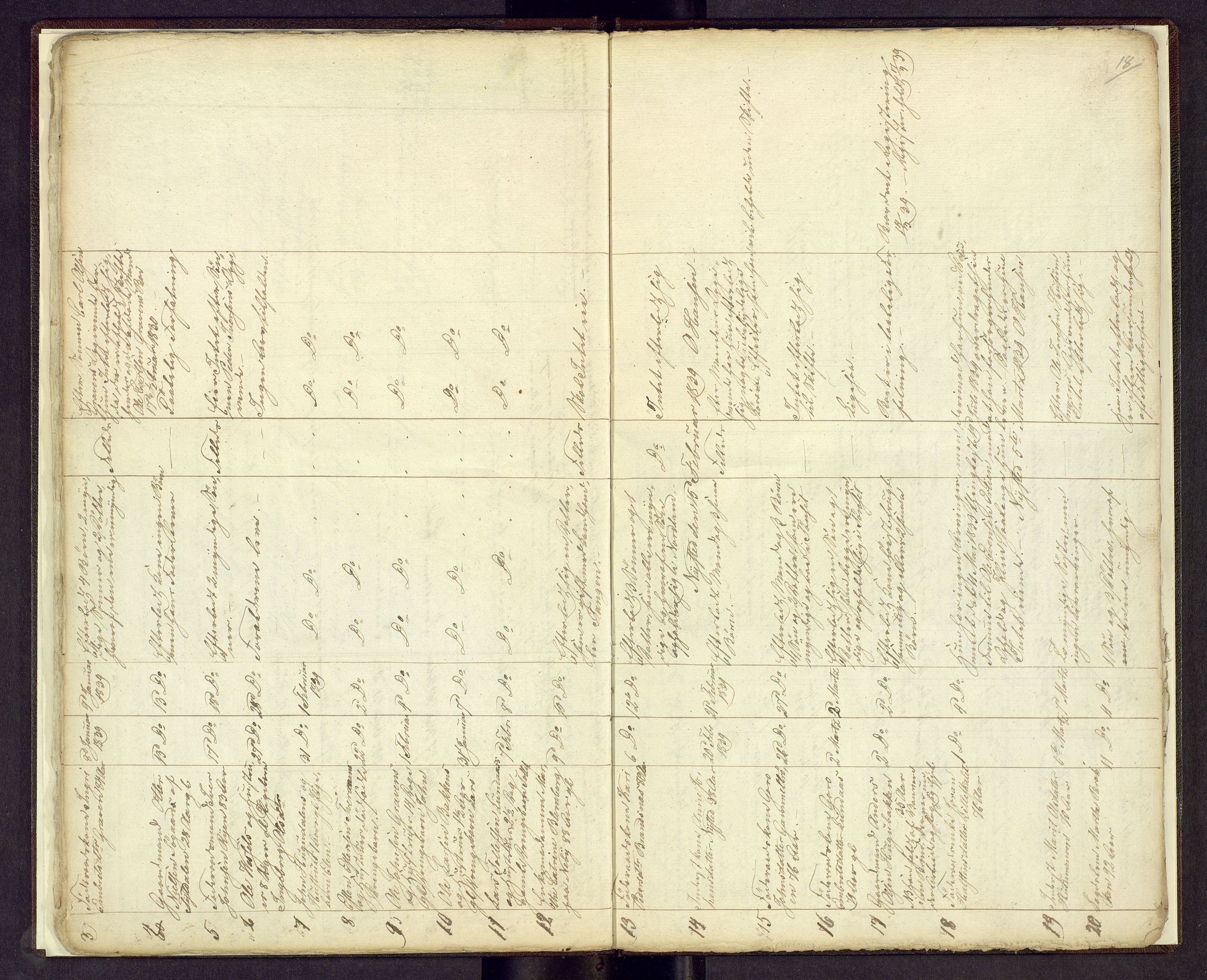 Nord-Østerdal tingrett, AV/SAH-TING-020/J/Jg/L0001/0001: Dødsfallsprotokoller / Dødsfallsprotokoll, 1837-1841