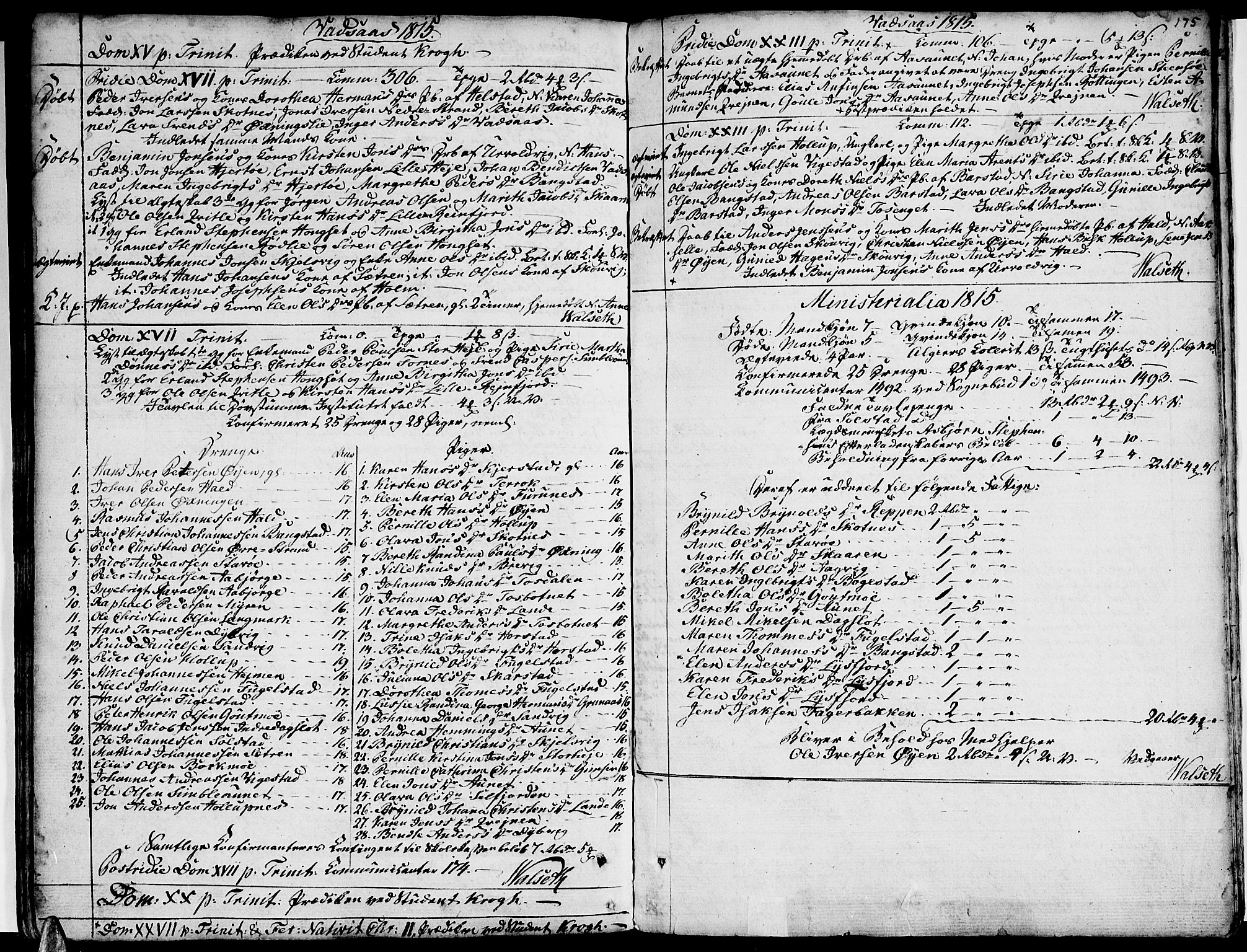 Ministerialprotokoller, klokkerbøker og fødselsregistre - Nordland, AV/SAT-A-1459/810/L0137: Parish register (official) no. 810A01, 1752-1817, p. 175