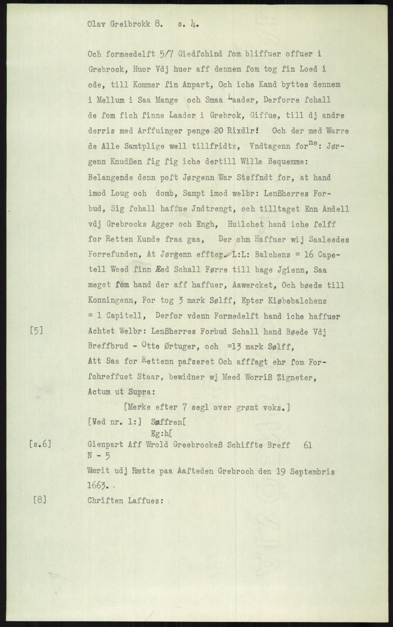 Samlinger til kildeutgivelse, Diplomavskriftsamlingen, AV/RA-EA-4053/H/Ha, p. 2416