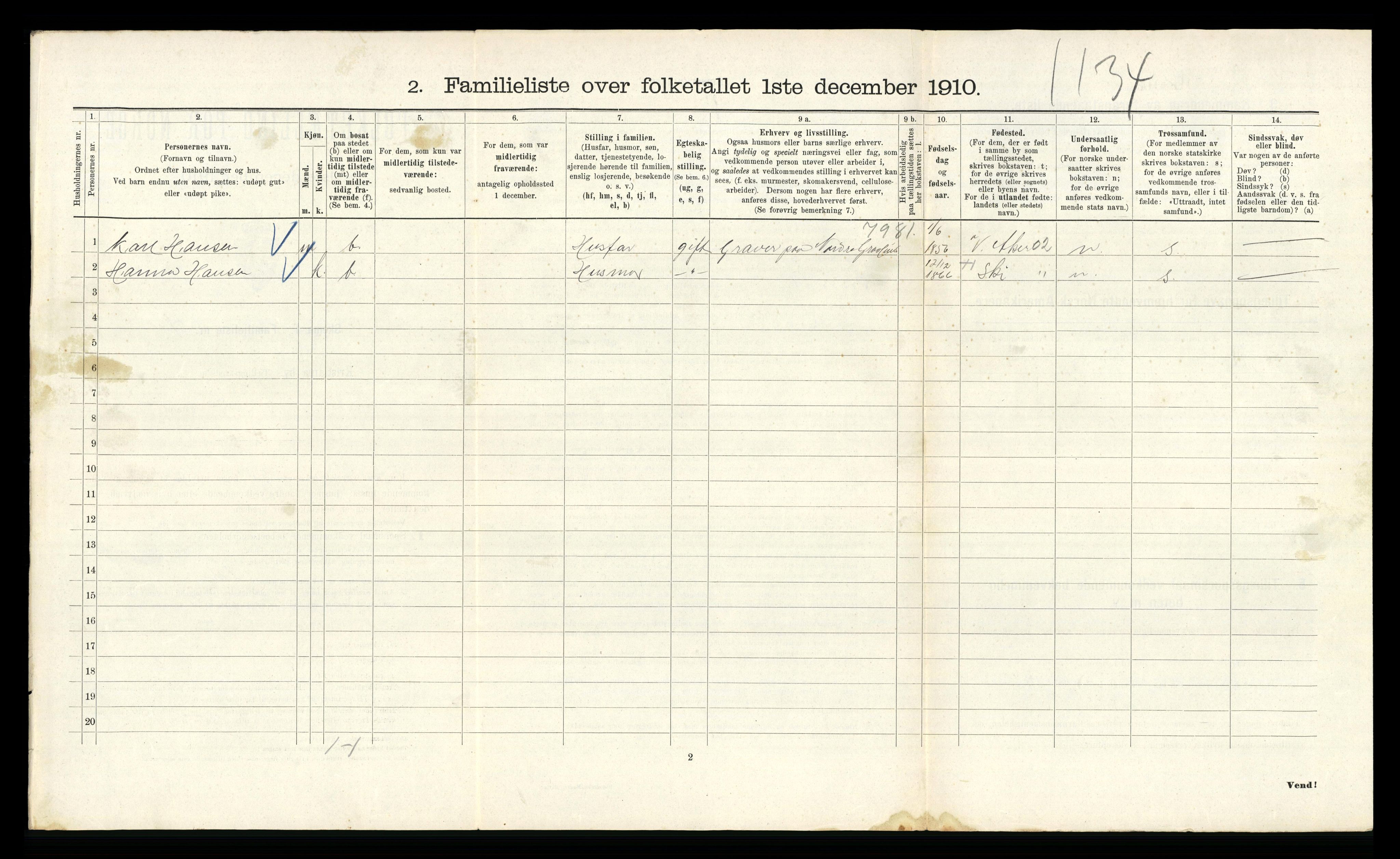 RA, 1910 census for Kristiania, 1910, p. 28522