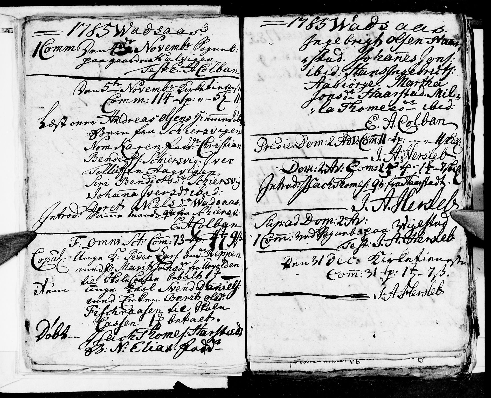 Ministerialprotokoller, klokkerbøker og fødselsregistre - Nordland, AV/SAT-A-1459/810/L0139: Parish register (official) no. 810A03, 1785-1816