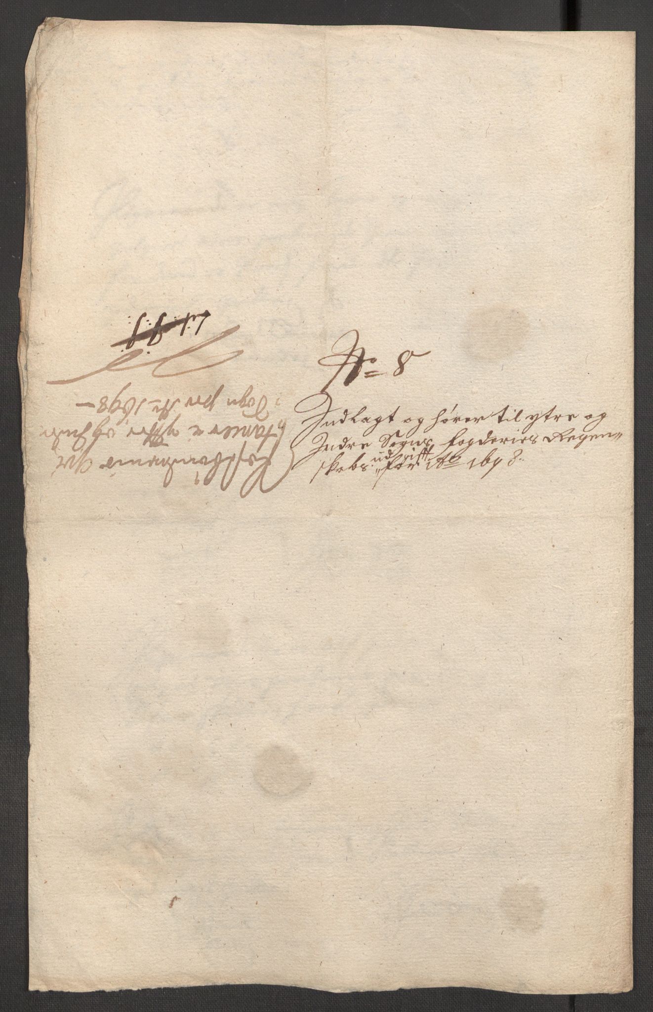 Rentekammeret inntil 1814, Reviderte regnskaper, Fogderegnskap, RA/EA-4092/R52/L3310: Fogderegnskap Sogn, 1698-1699, p. 241