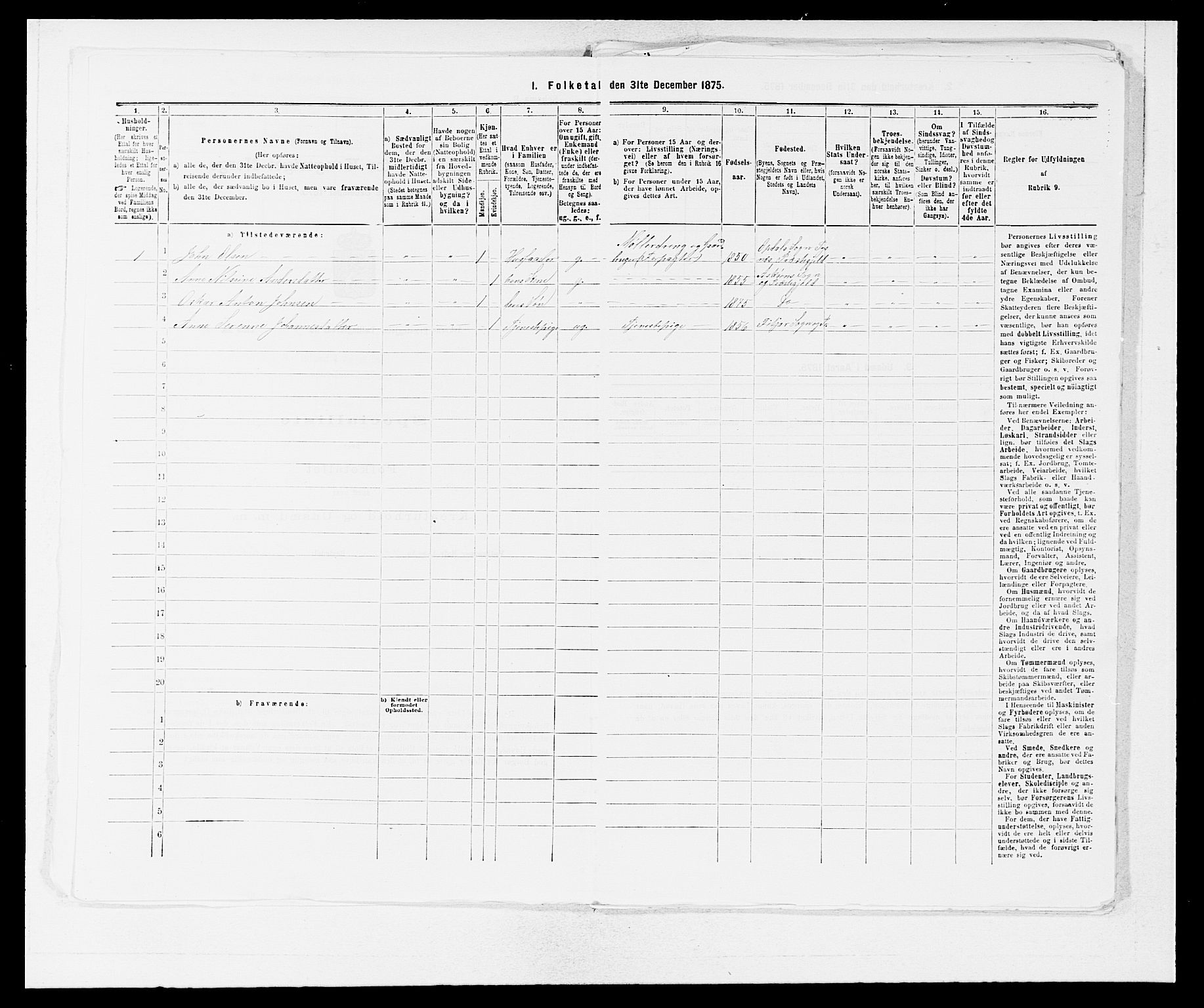 SAB, 1875 census for 1247P Askøy, 1875, p. 1271